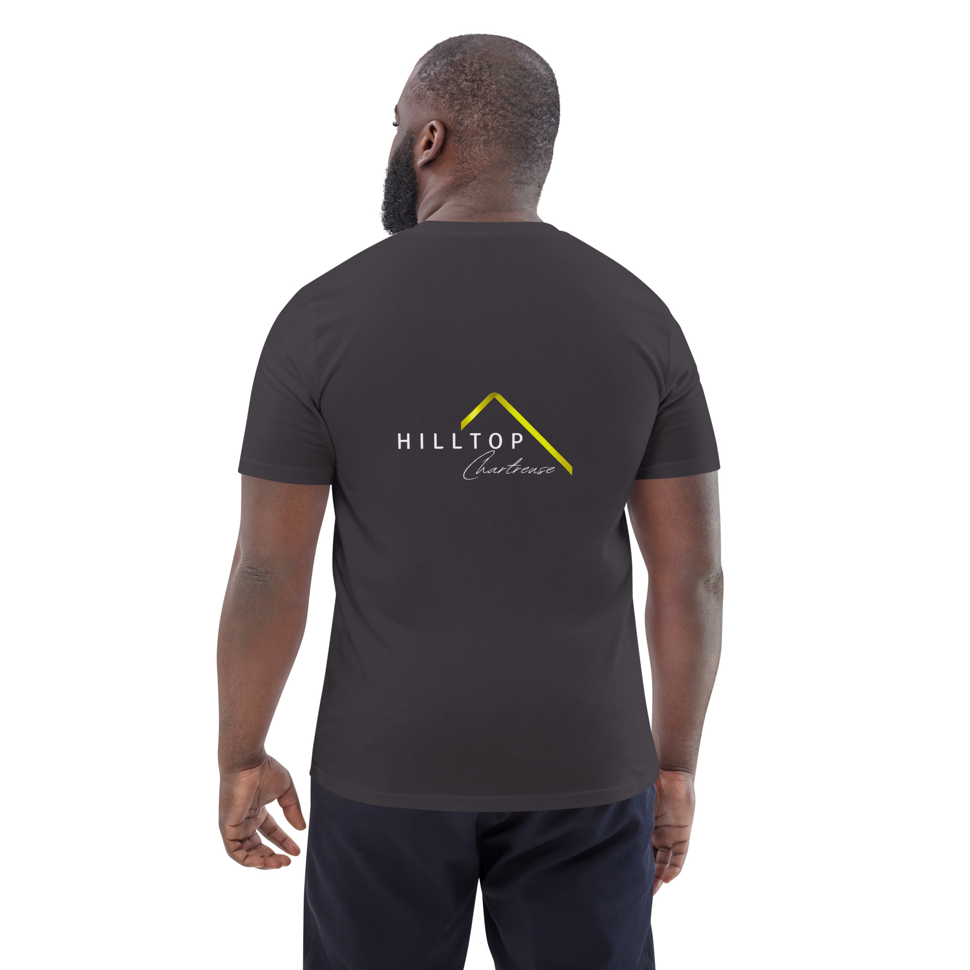 Hilltop Front and Back Logo Tee - Dark Colours - Image 26