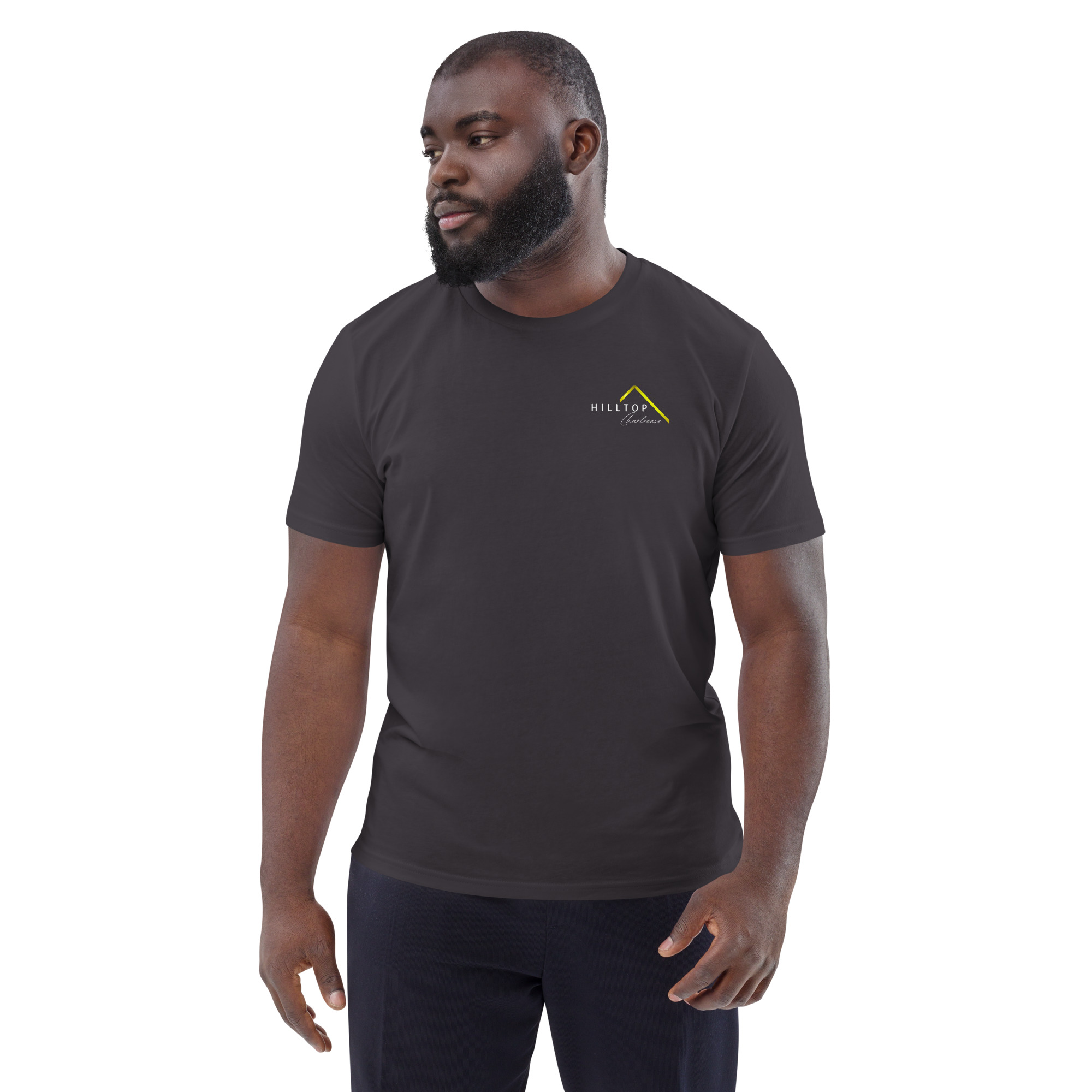 Hilltop Front and Back Logo Tee - Dark Colours - Image 25