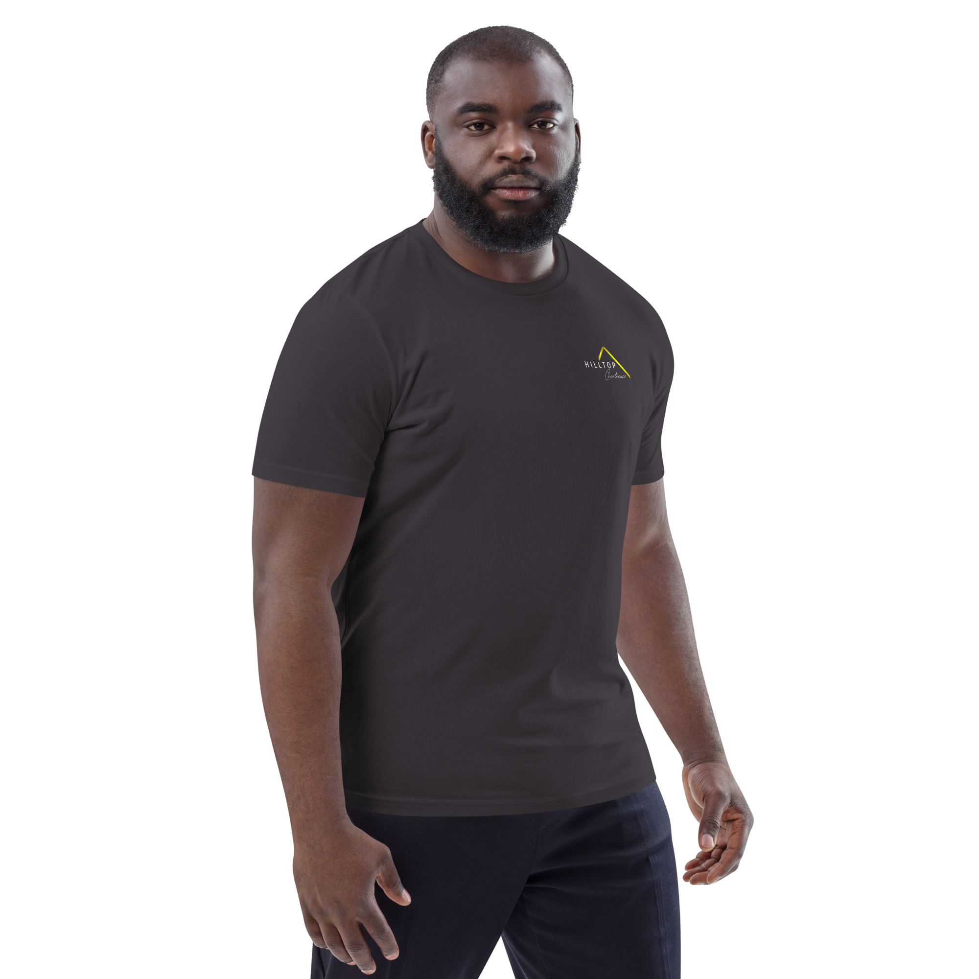 Hilltop Front and Back Logo Tee - Dark Colours - Image 30