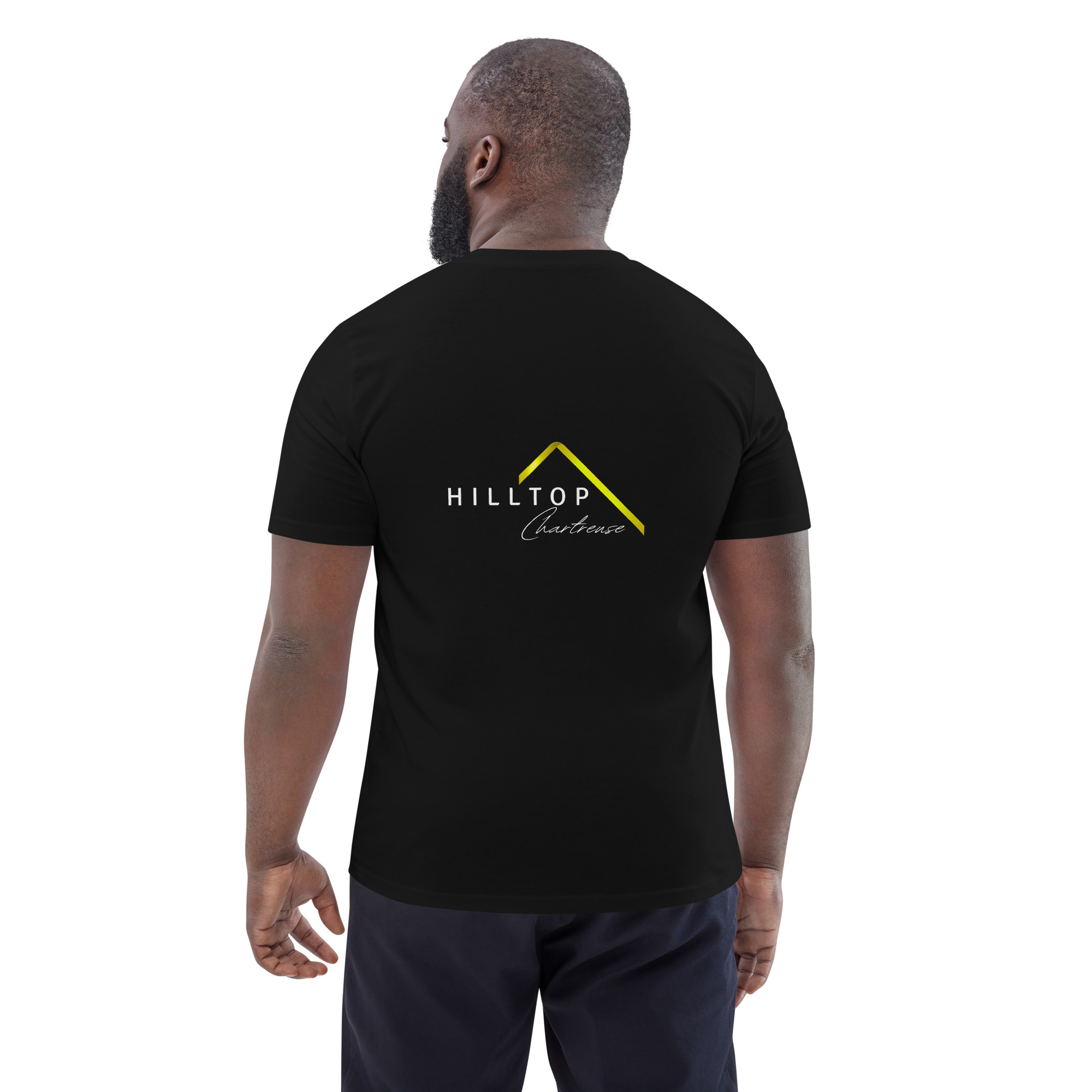 Hilltop Front and Back Logo Tee - Dark Colours - Image 2