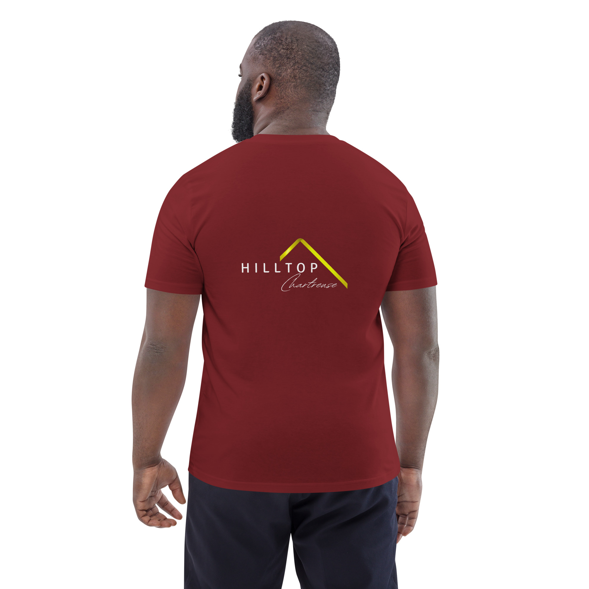 Hilltop Front and Back Logo Tee - Dark Colours - Image 20