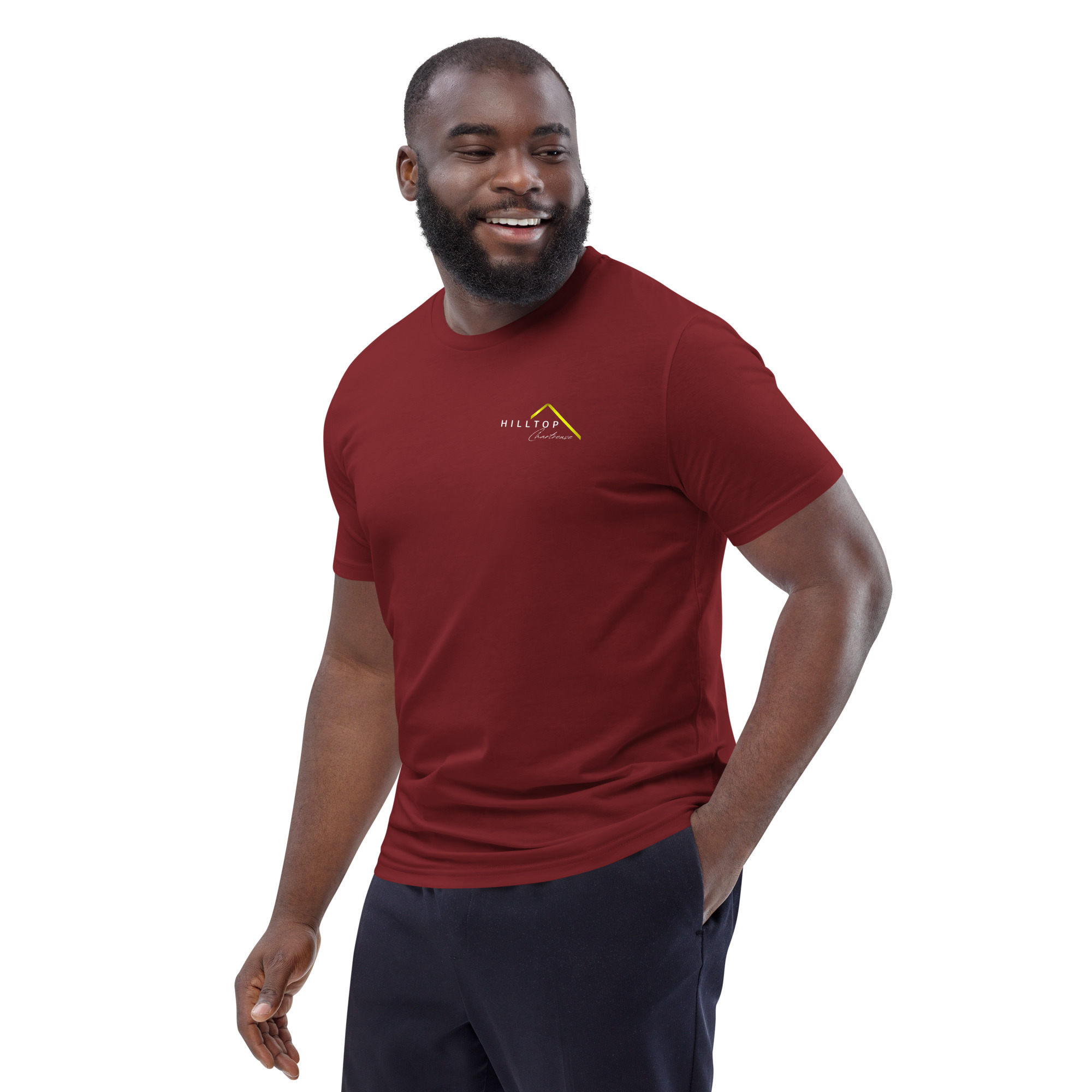 Hilltop Front and Back Logo Tee - Dark Colours - Image 22