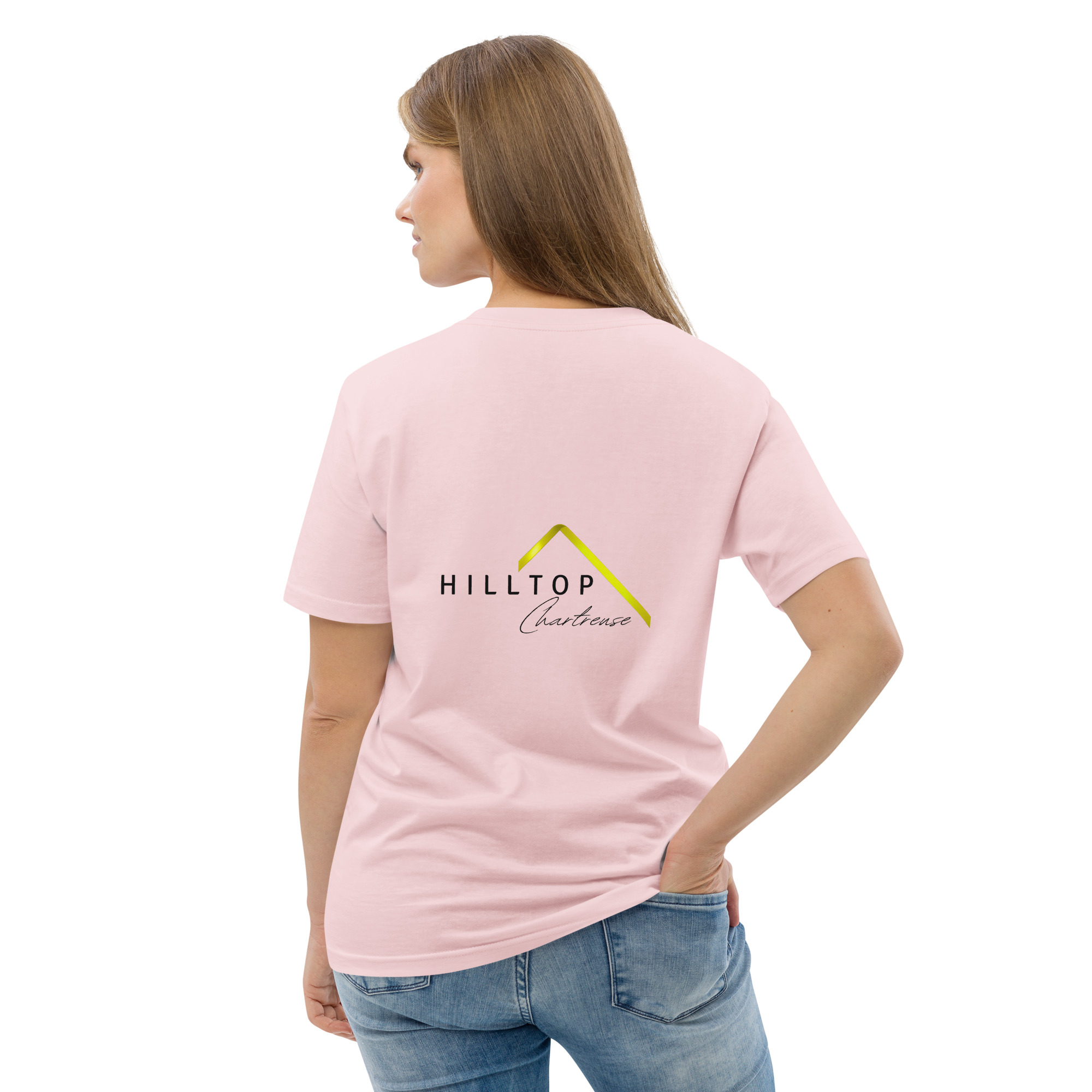 Hilltop Front and Back Logo Tee - Light Colours - Image 52