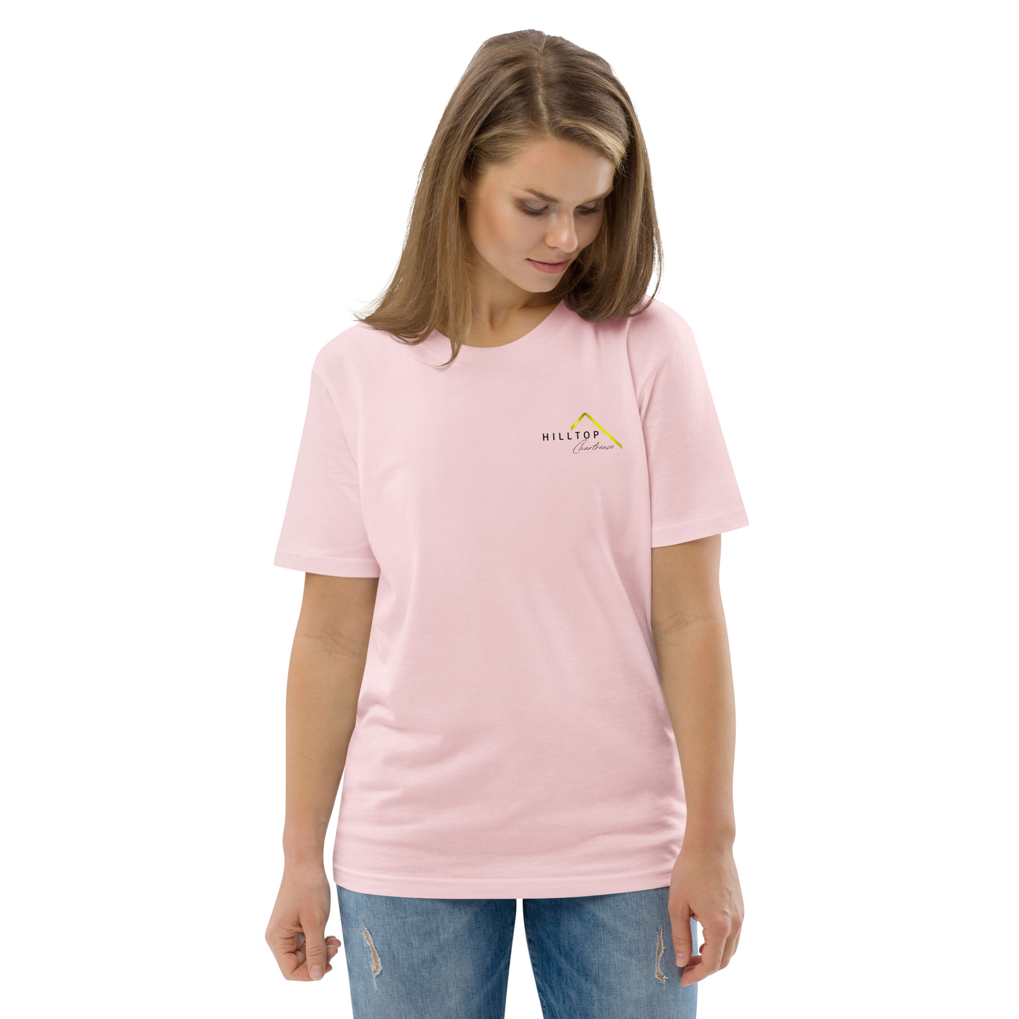 Hilltop Front and Back Logo Tee - Light Colours - Image 50