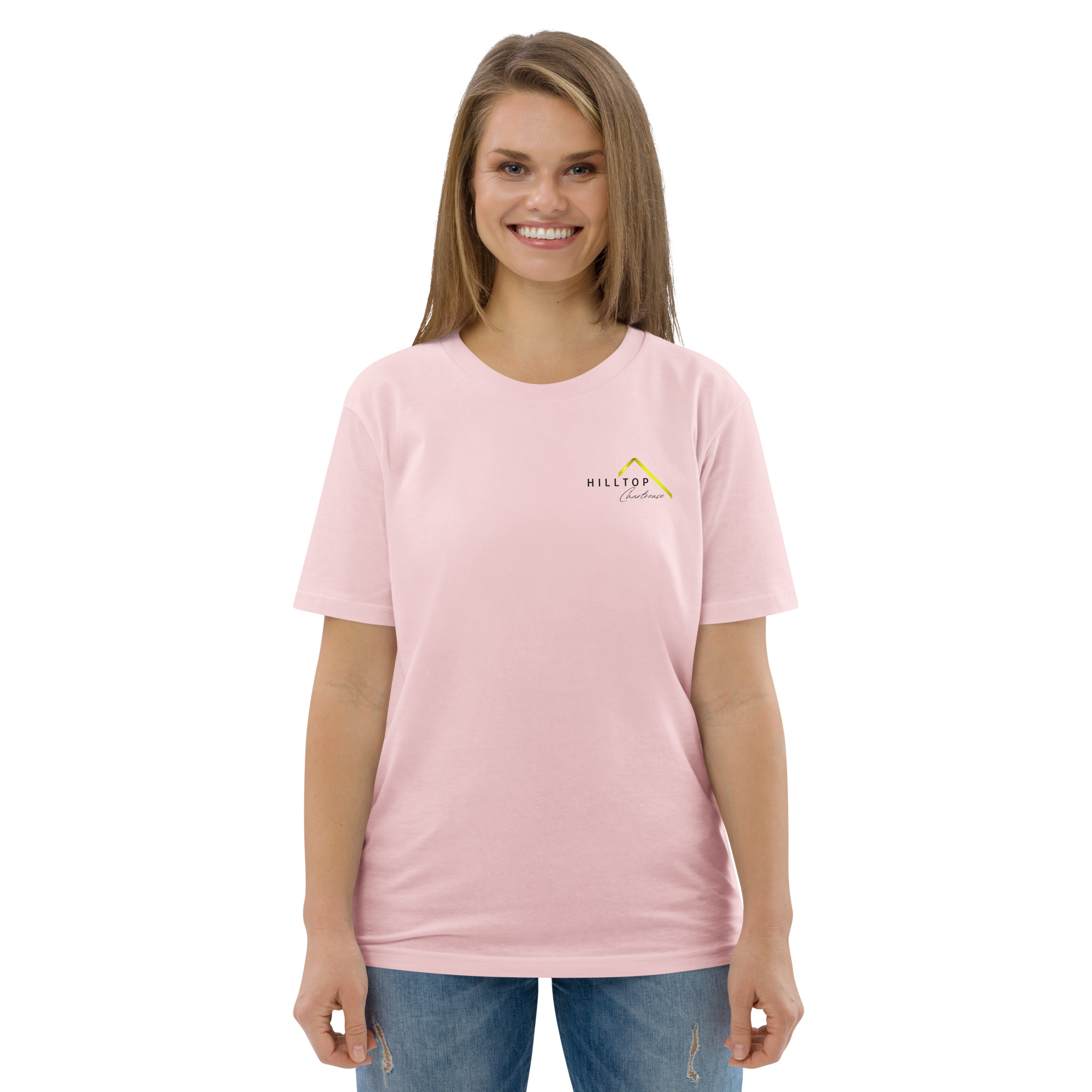 Hilltop Front and Back Logo Tee - Light Colours - Image 49