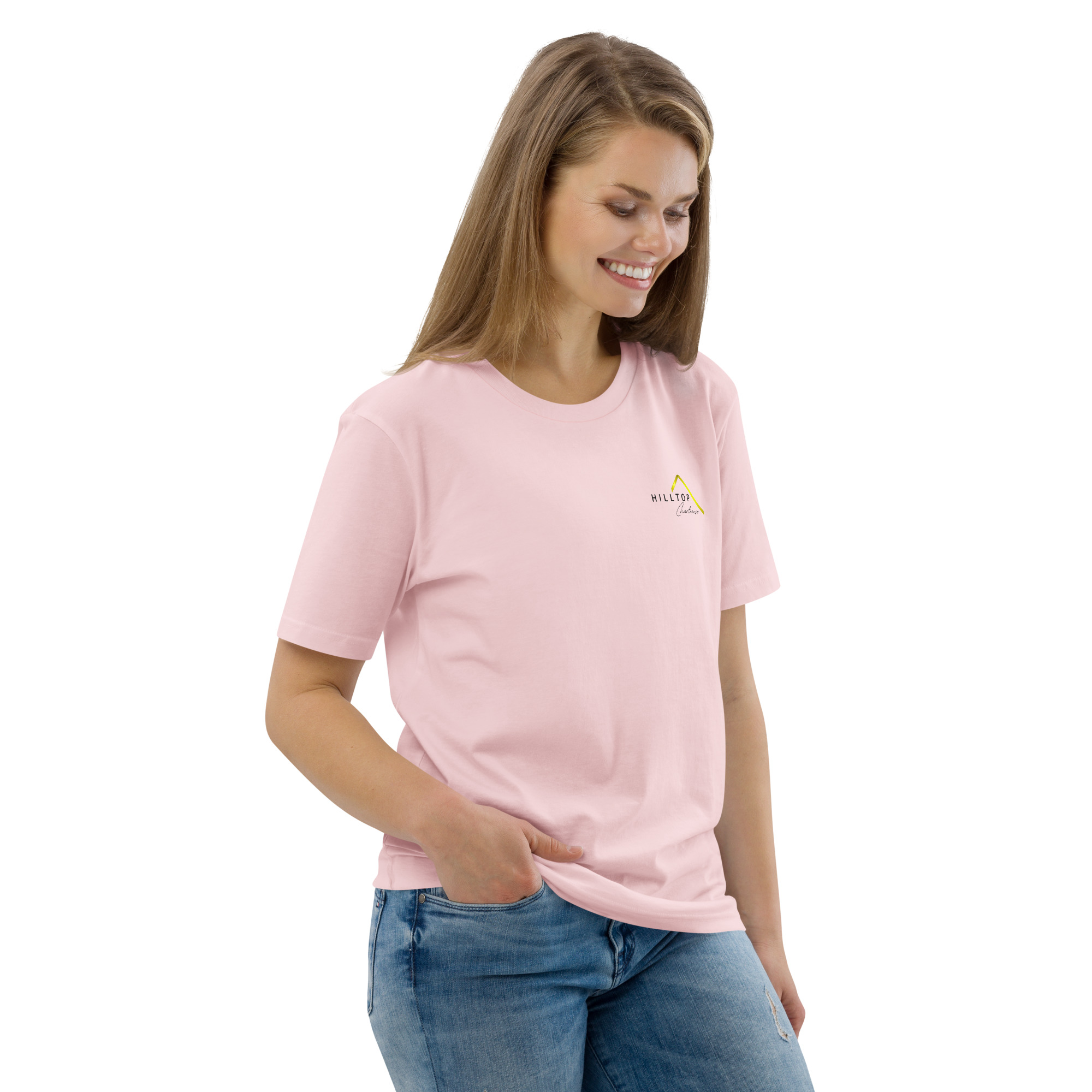 Hilltop Front and Back Logo Tee - Light Colours - Image 54