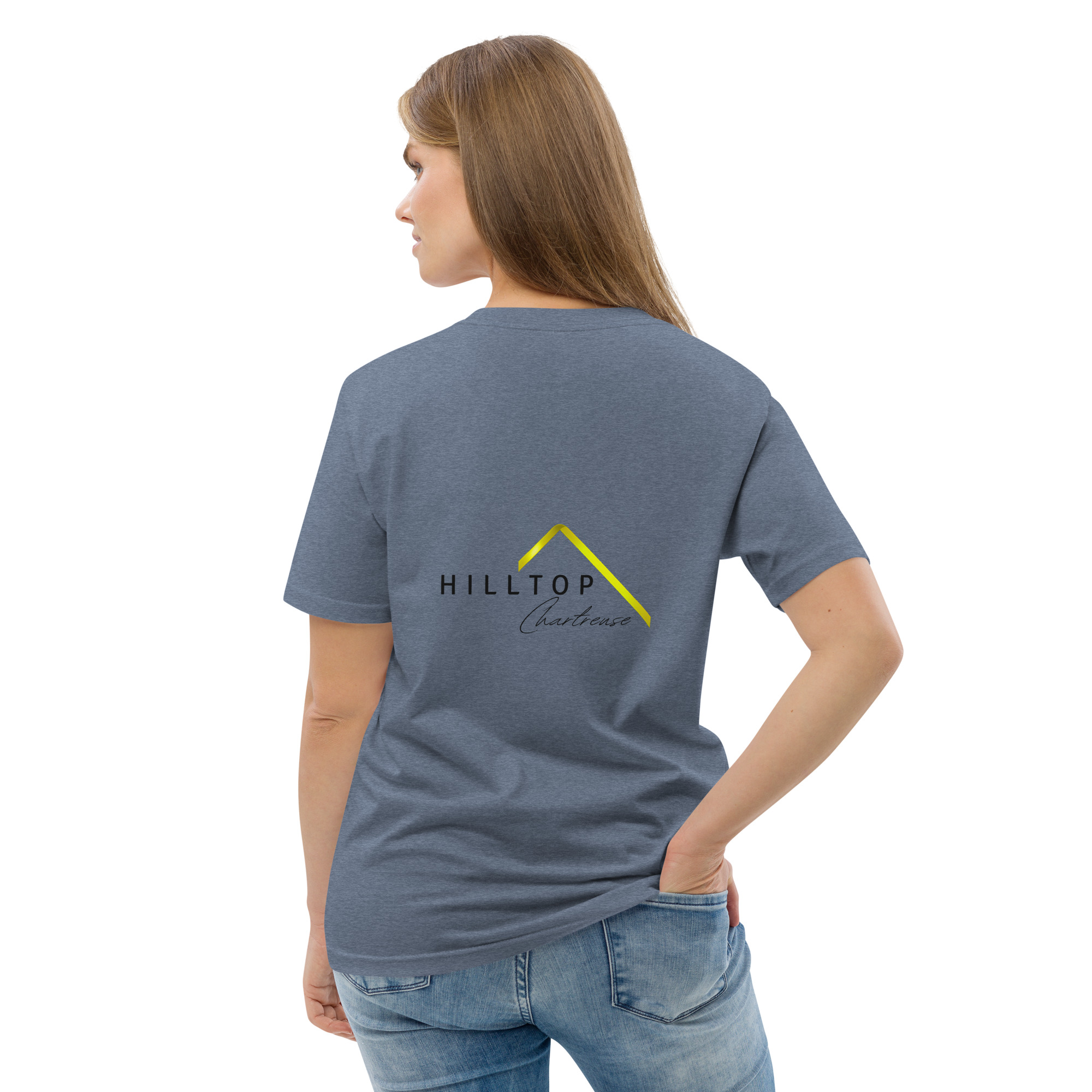 Hilltop Front and Back Logo Tee - Light Colours - Image 20