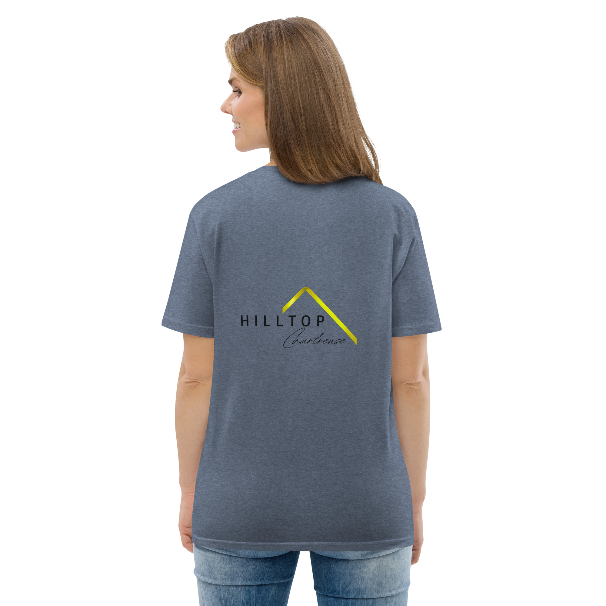Hilltop Front and Back Logo Tee - Light Colours - Image 19
