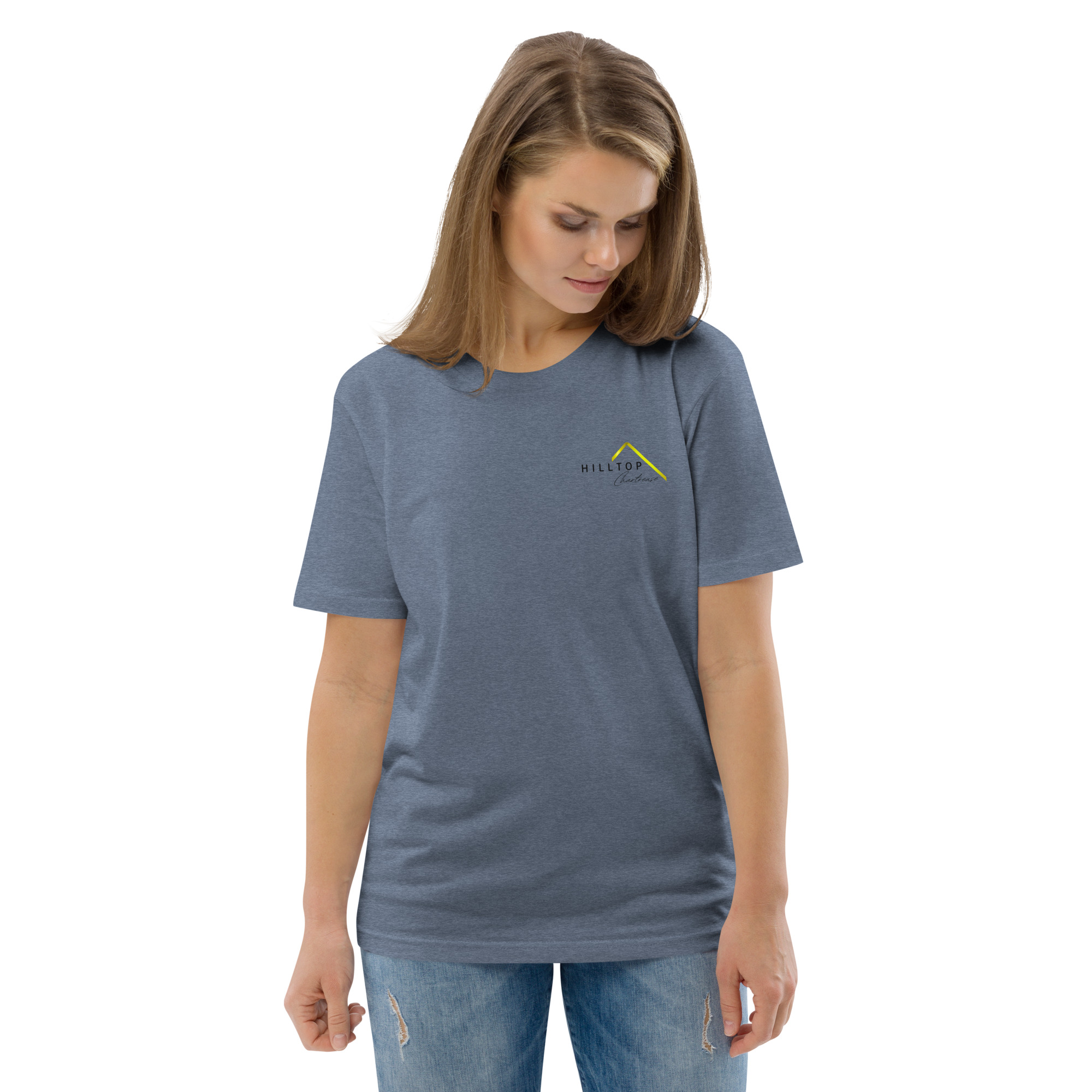 Hilltop Front and Back Logo Tee - Light Colours - Image 18