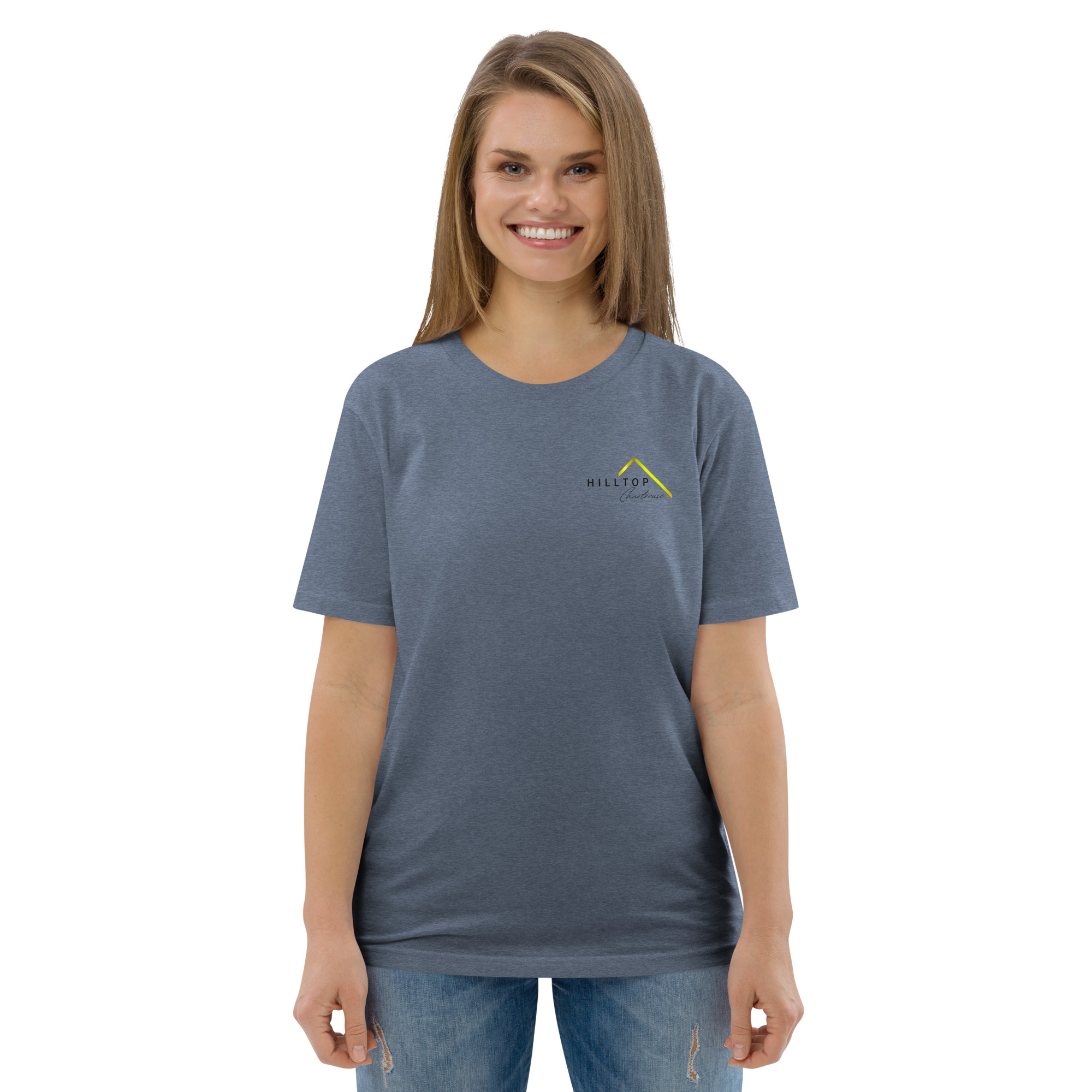 Hilltop Front and Back Logo Tee - Light Colours - Image 17
