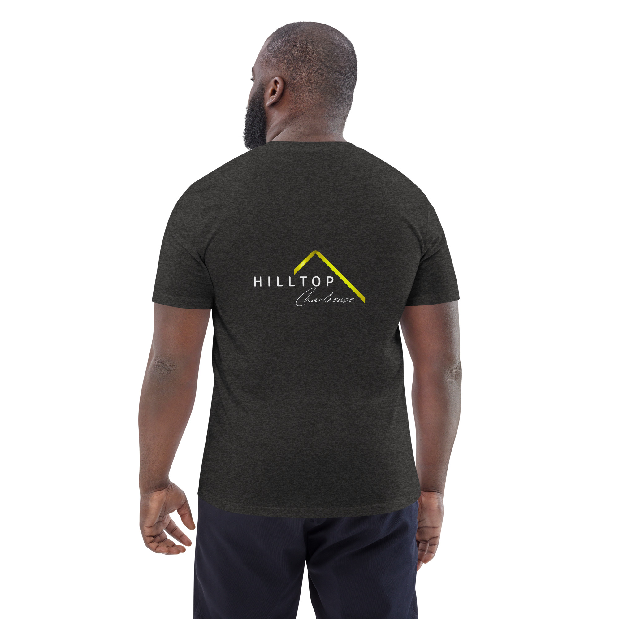 Hilltop Front and Back Logo Tee - Dark Colours - Image 14