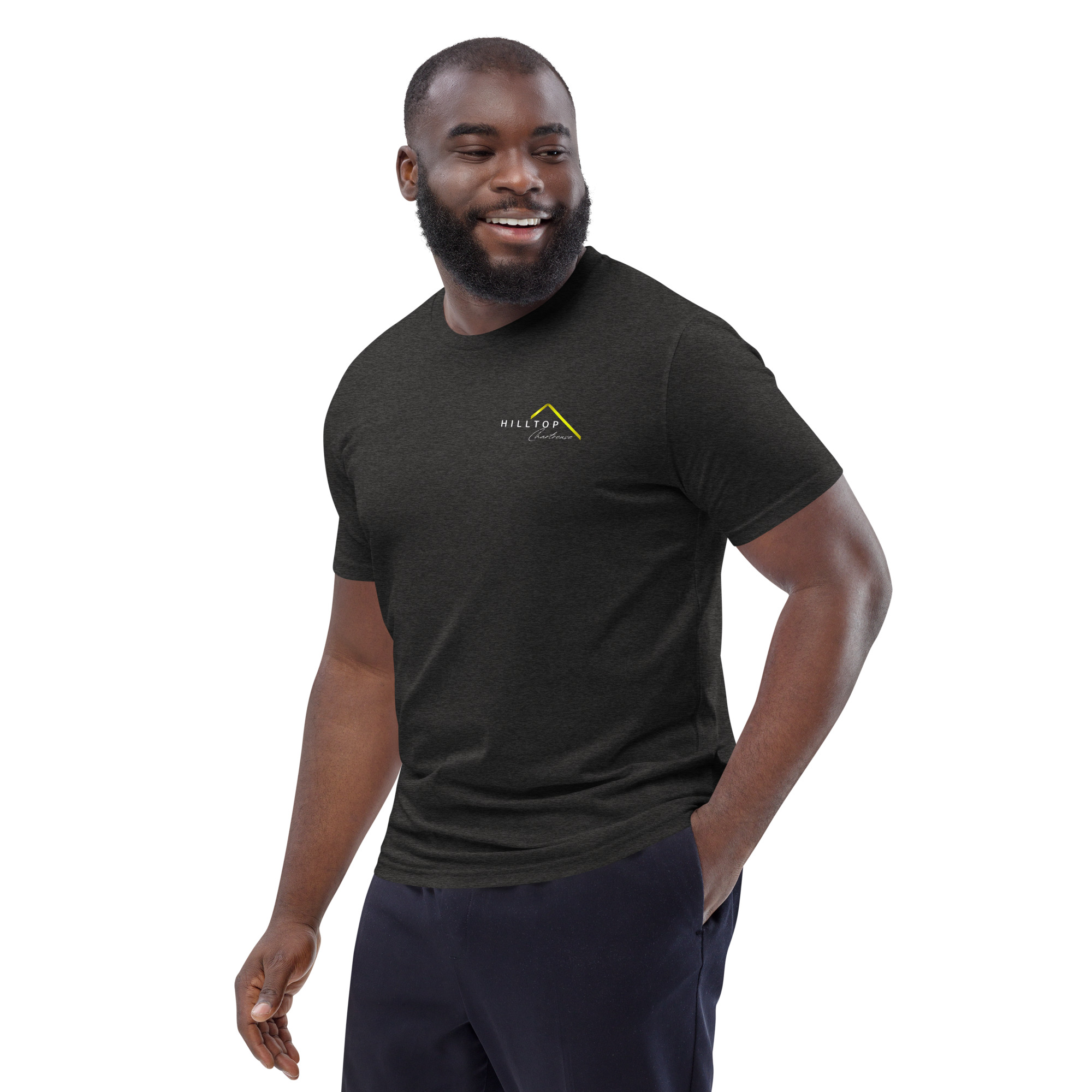 Hilltop Front and Back Logo Tee - Dark Colours - Image 16