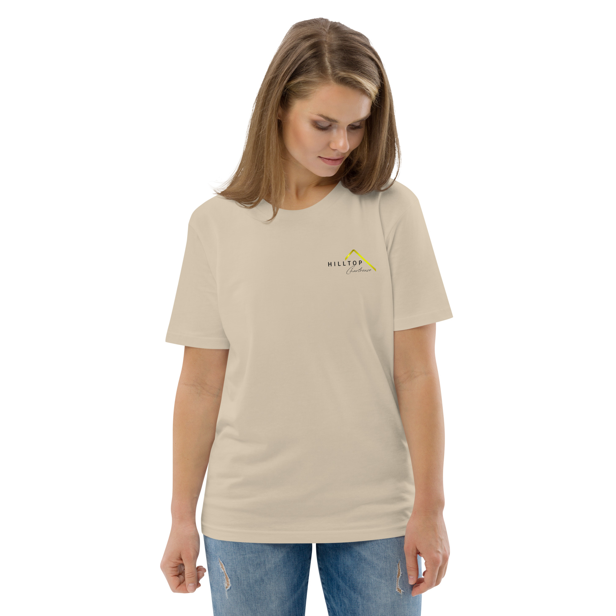 Hilltop Front and Back Logo Tee - Light Colours - Image 34