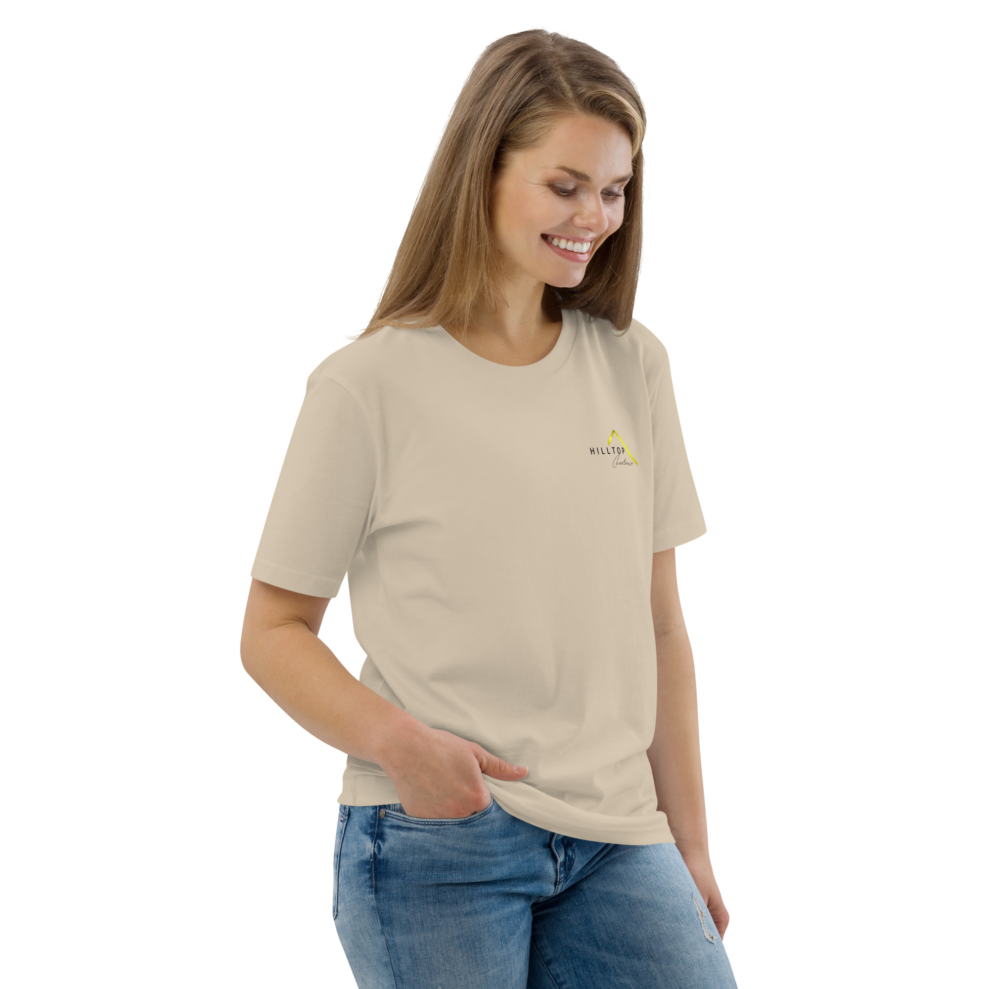 Hilltop Front and Back Logo Tee - Light Colours - Image 38