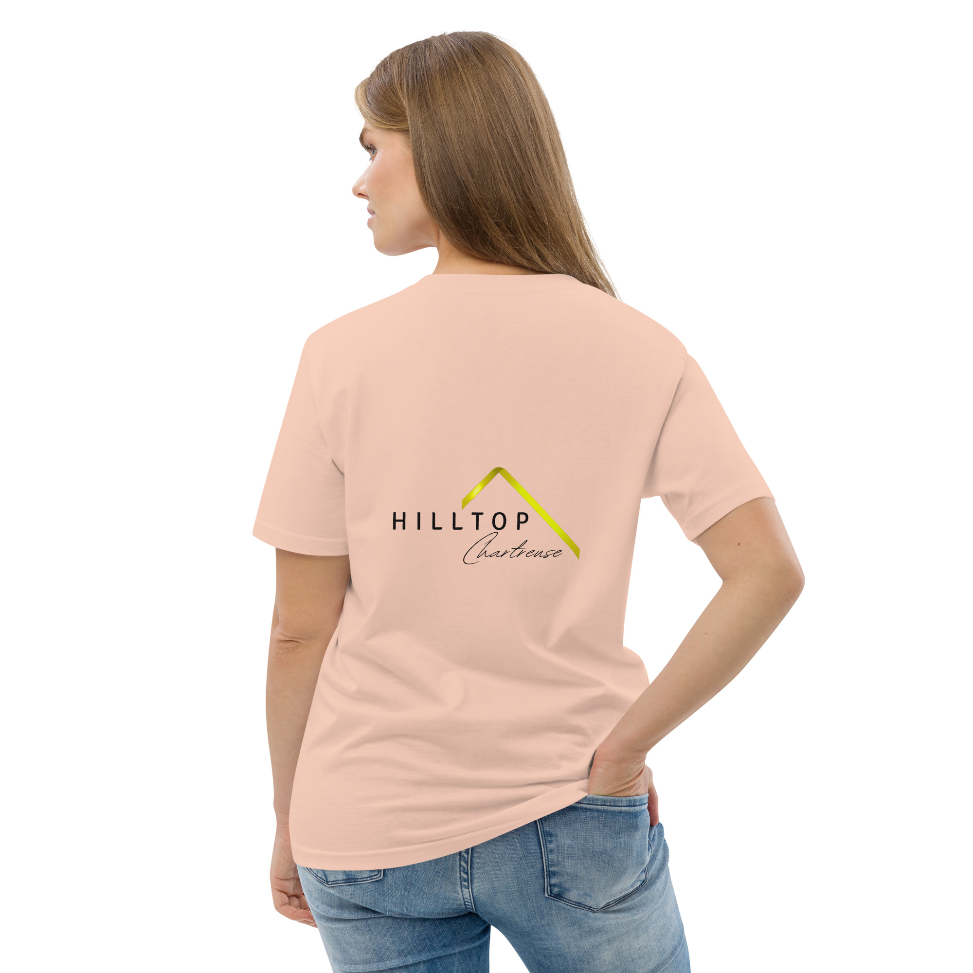 Hilltop Front and Back Logo Tee - Light Colours - Image 44