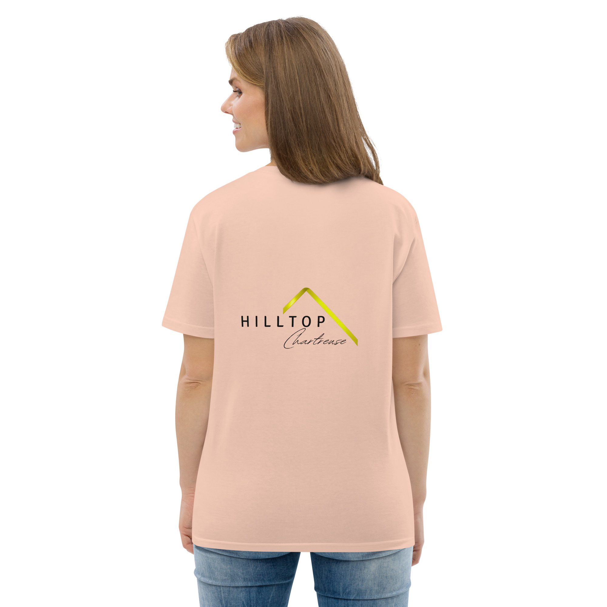 Hilltop Front and Back Logo Tee - Light Colours - Image 43
