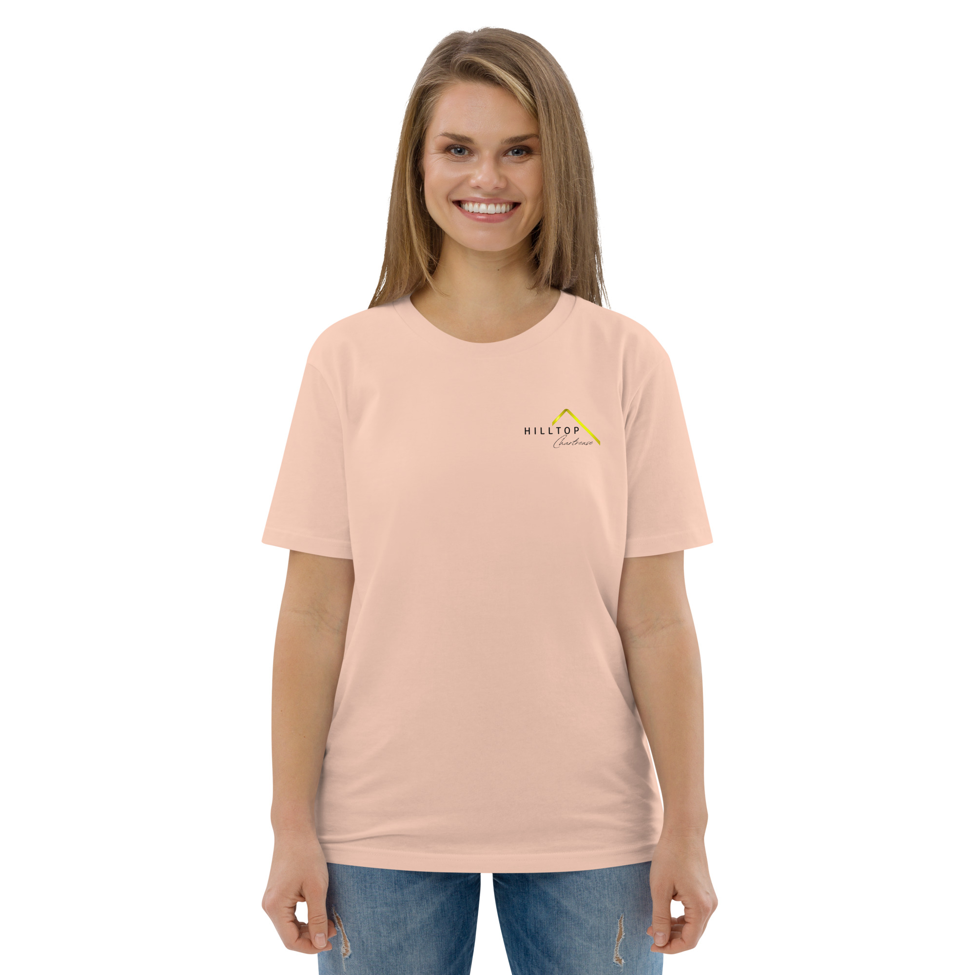 Hilltop Front and Back Logo Tee - Light Colours - Image 41