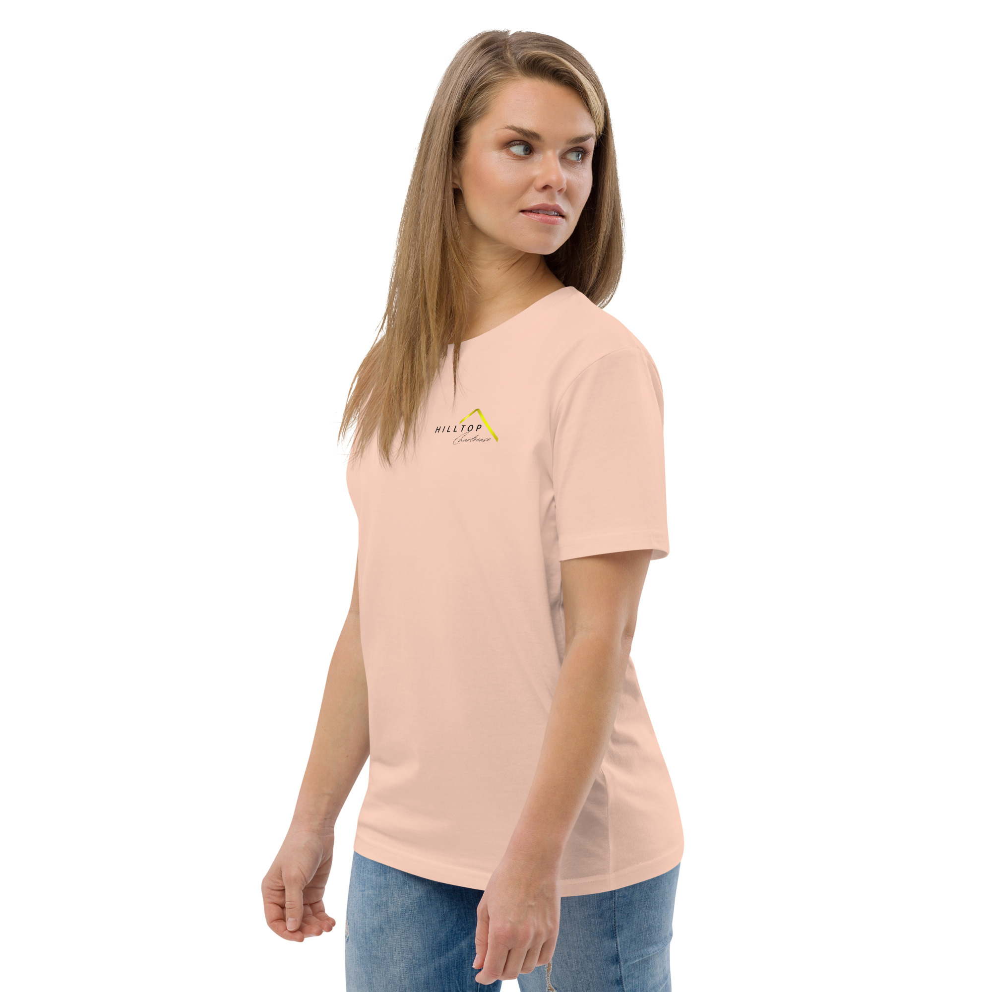 Hilltop Front and Back Logo Tee - Light Colours - Image 45