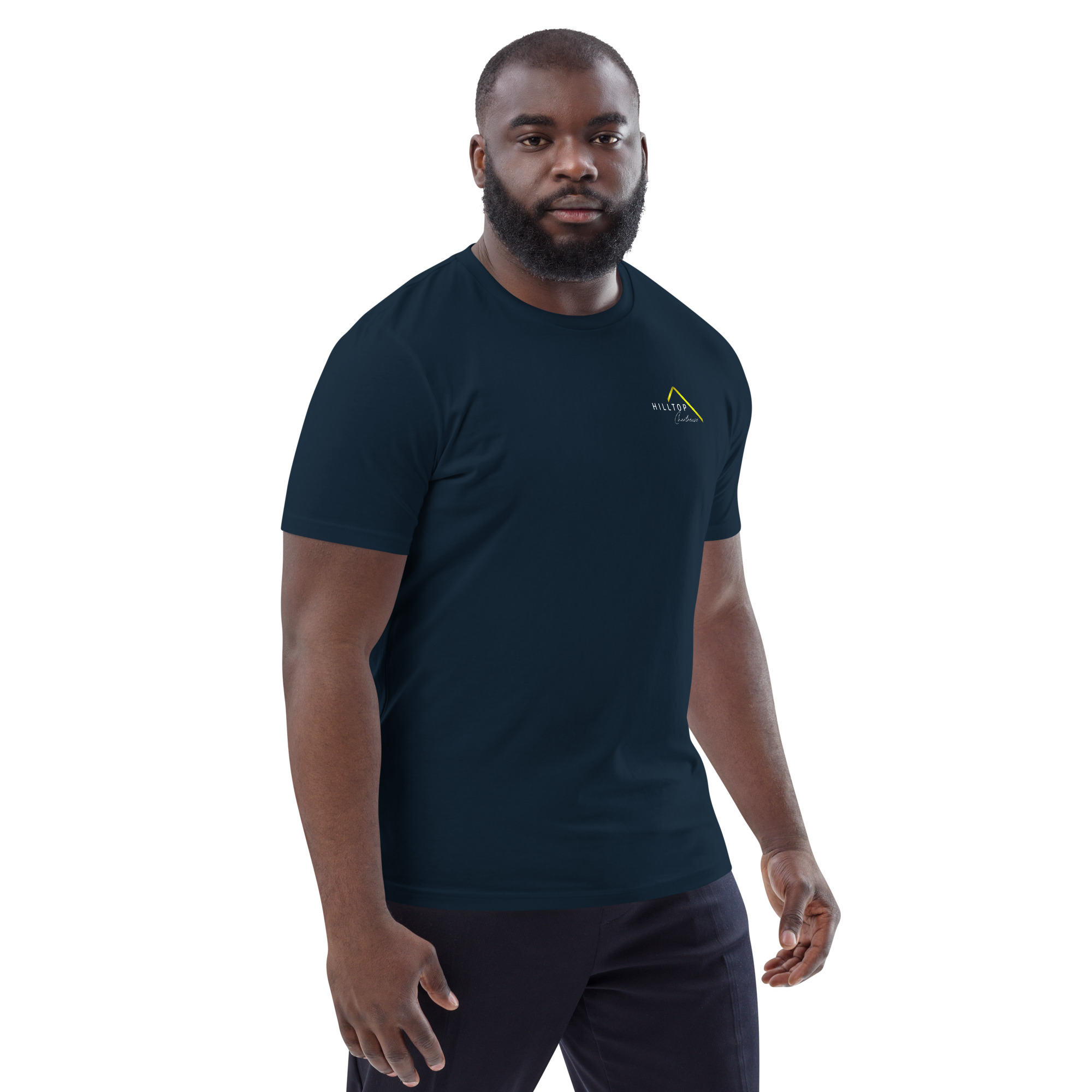 Hilltop Front and Back Logo Tee - Dark Colours - Image 12