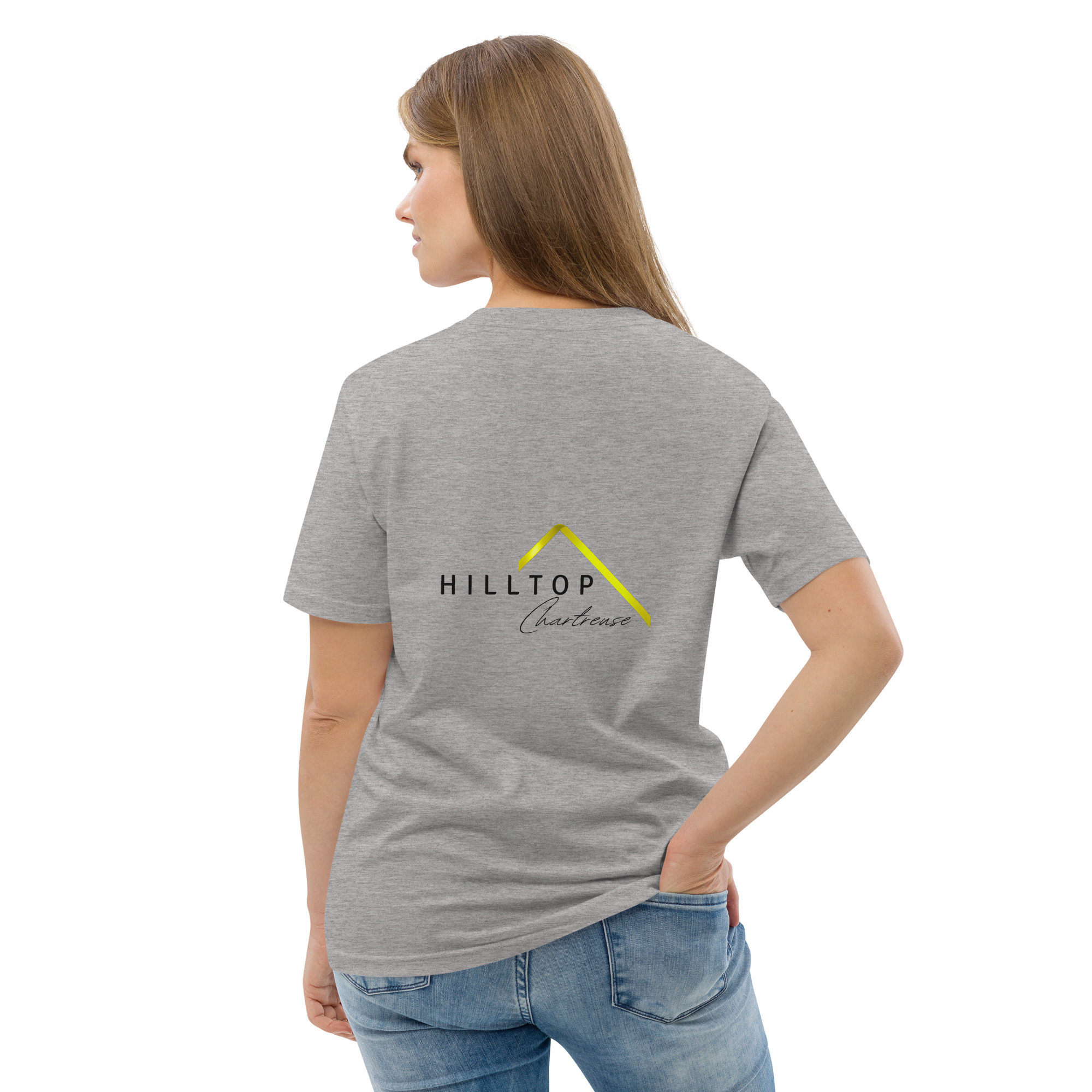 Hilltop Front and Back Logo Tee - Light Colours - Image 28