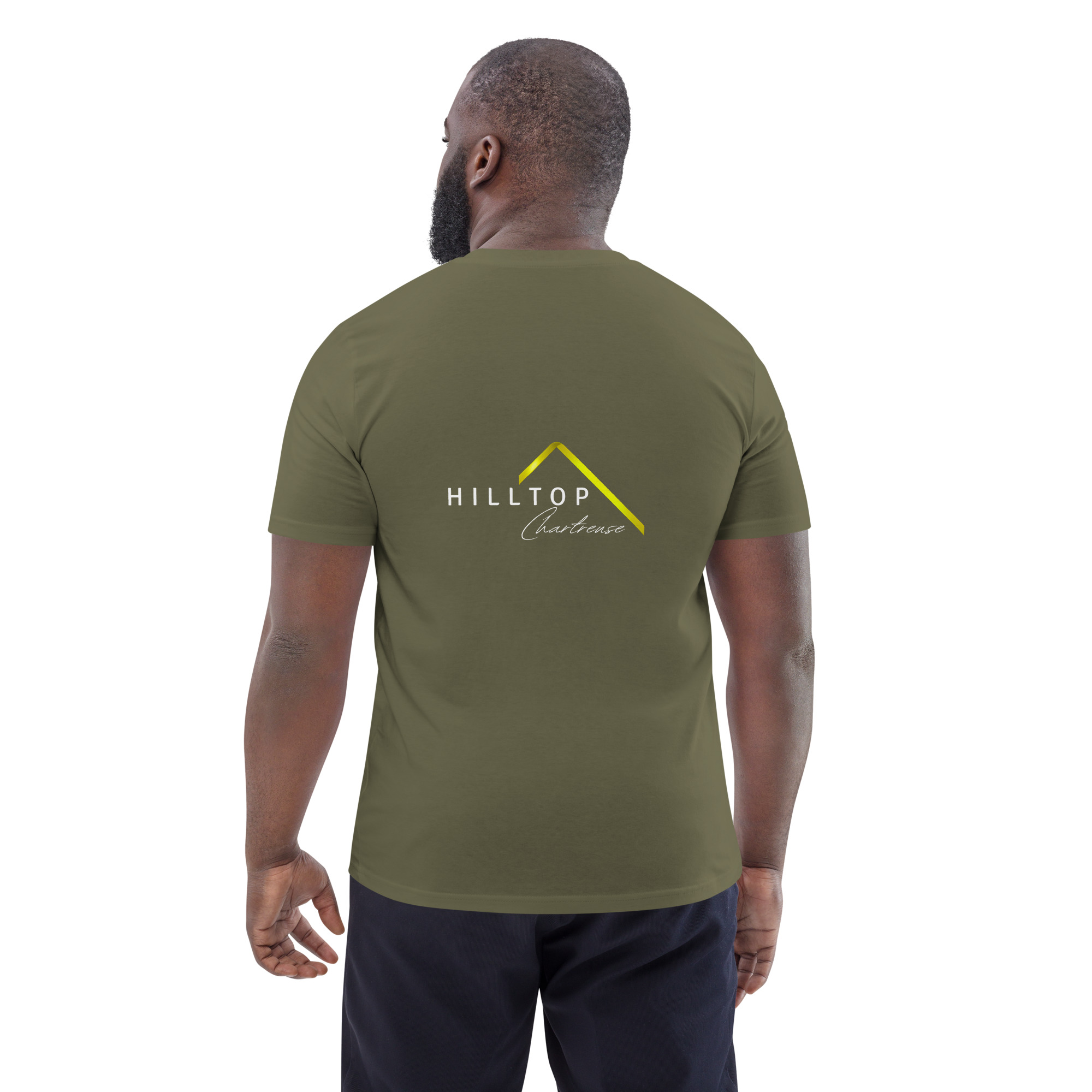 Hilltop Front and Back Logo Tee - Dark Colours - Image 32