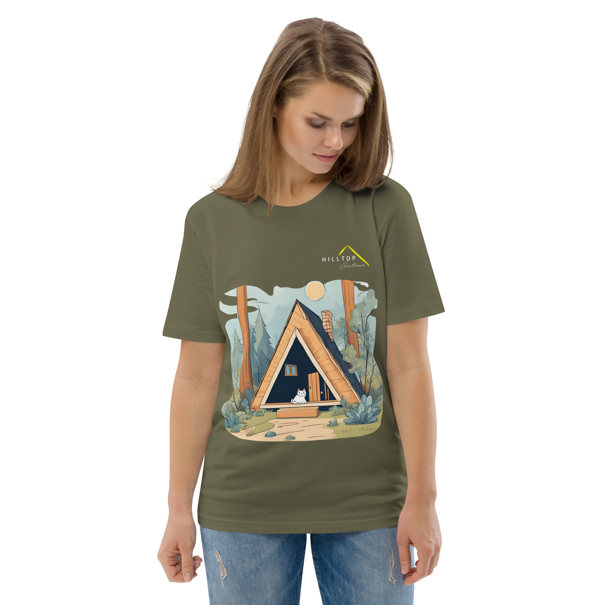 Hilltop Cat A-Frame Tee - Image 2