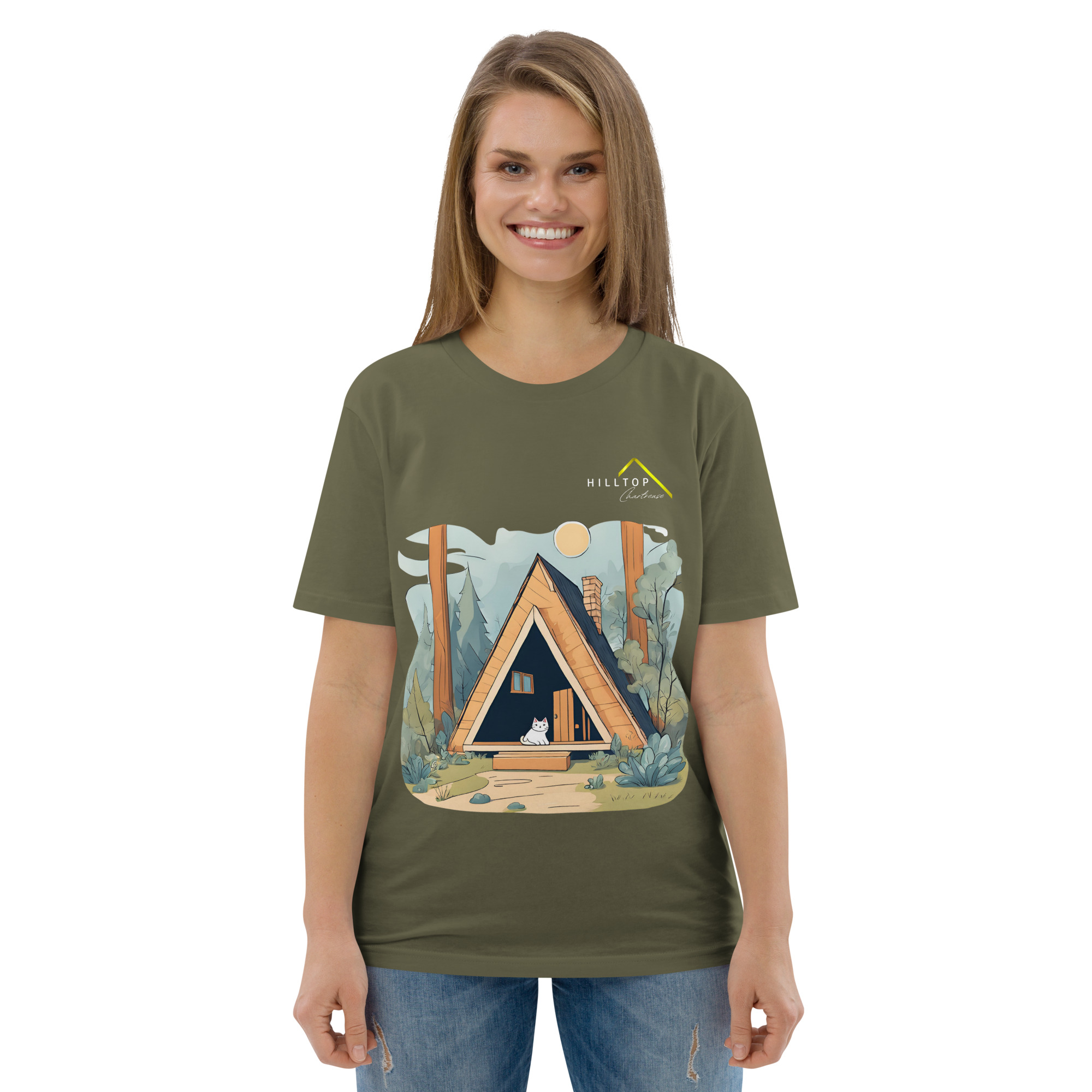 Hilltop Cat A-Frame Tee