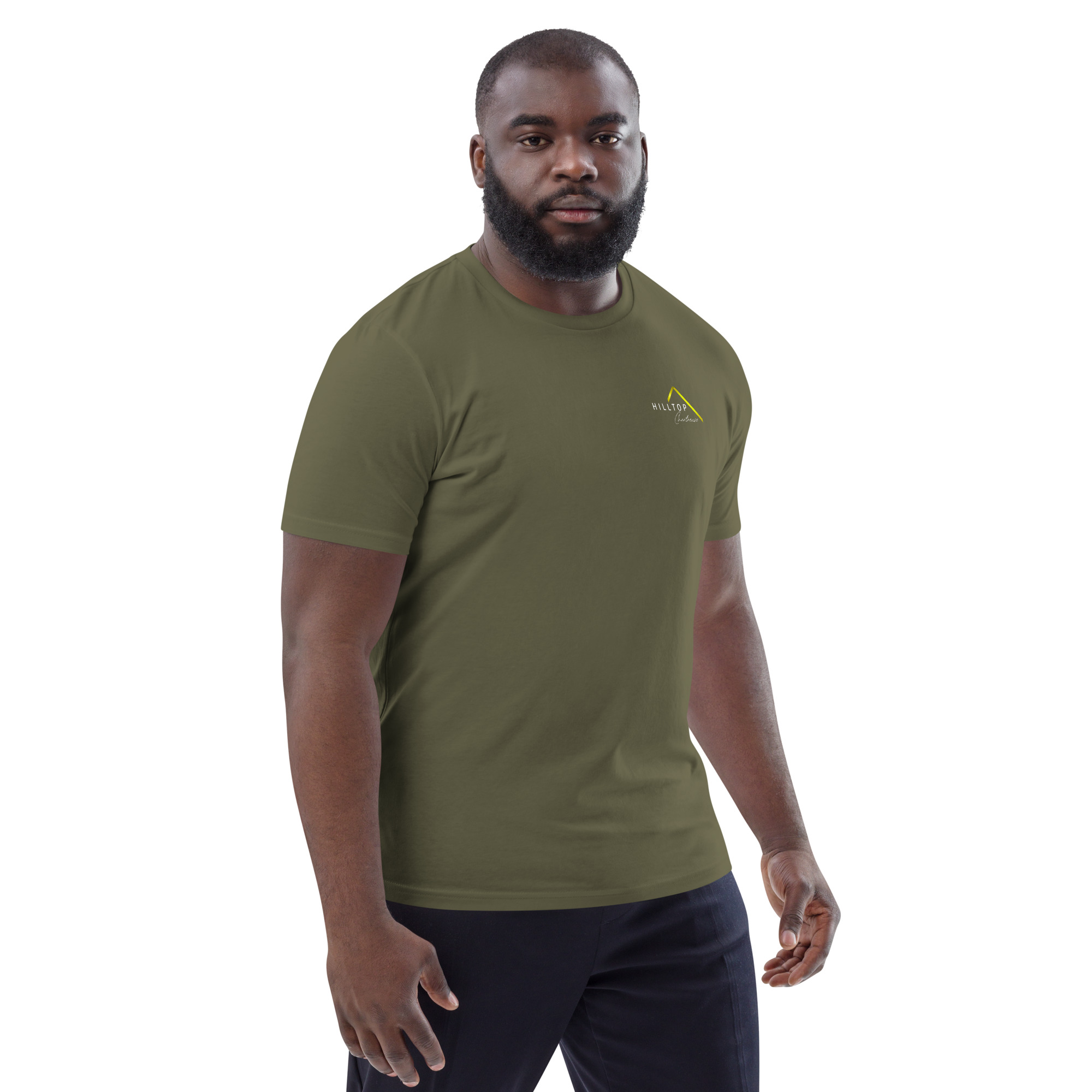 Hilltop Front and Back Logo Tee - Dark Colours - Image 36