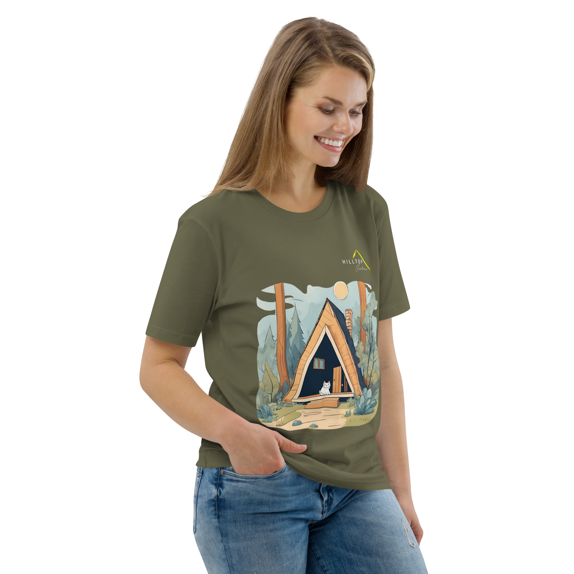 Hilltop Cat A-Frame Tee - Image 6