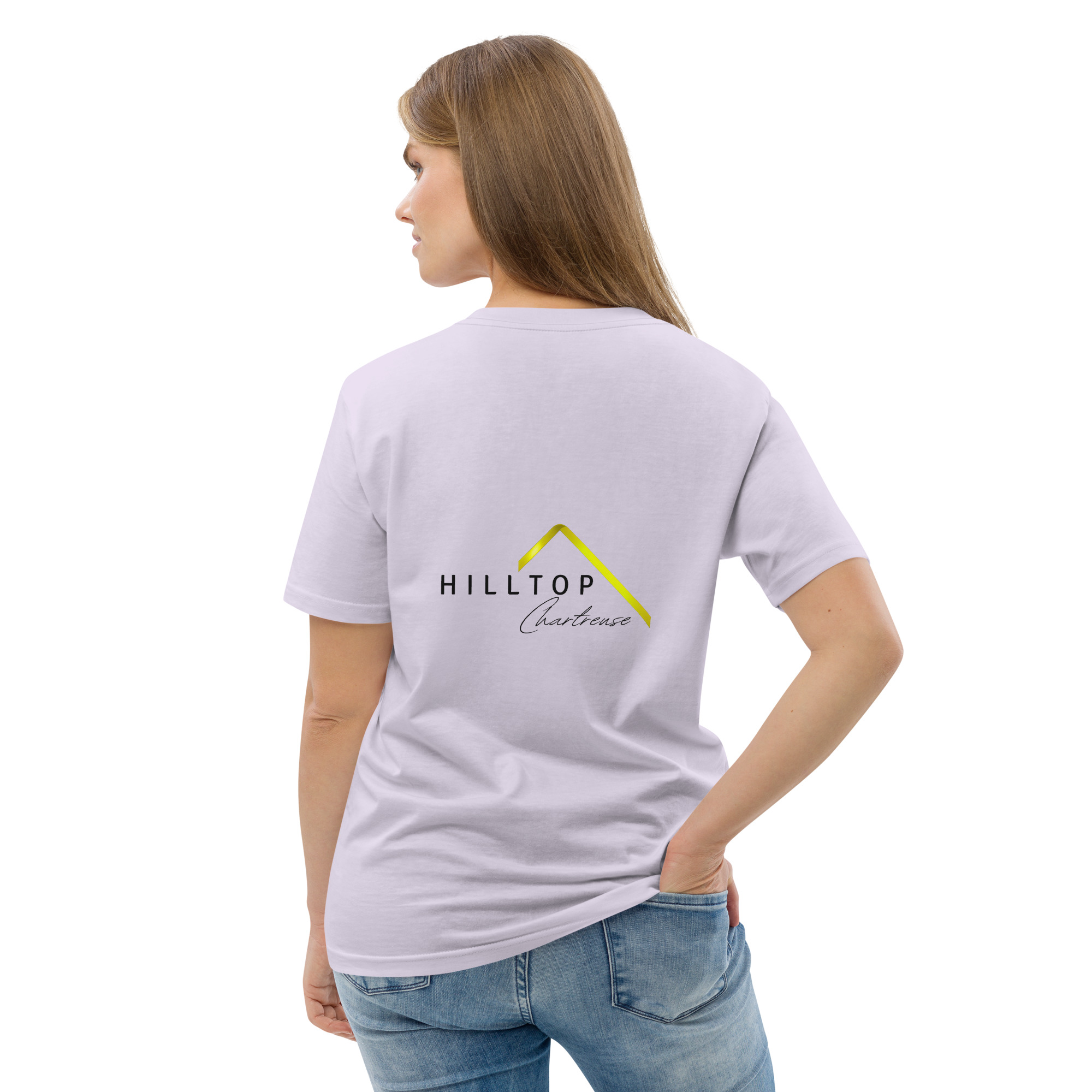 Hilltop Front and Back Logo Tee - Light Colours - Image 60