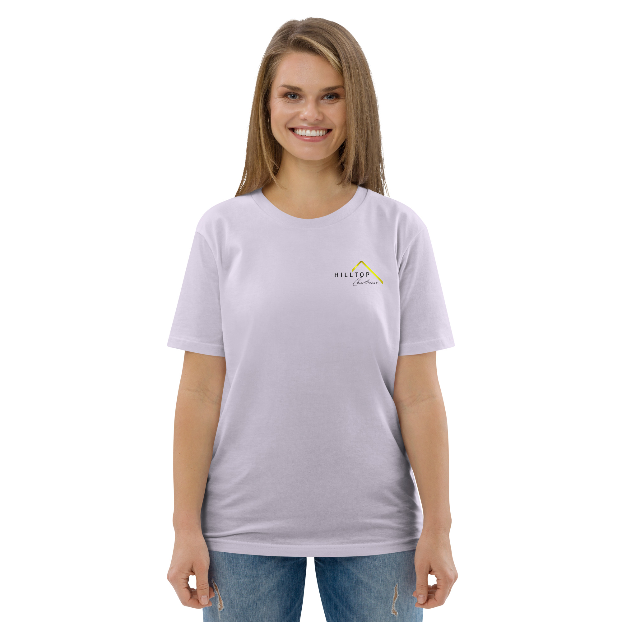 Hilltop Front and Back Logo Tee - Light Colours - Image 57