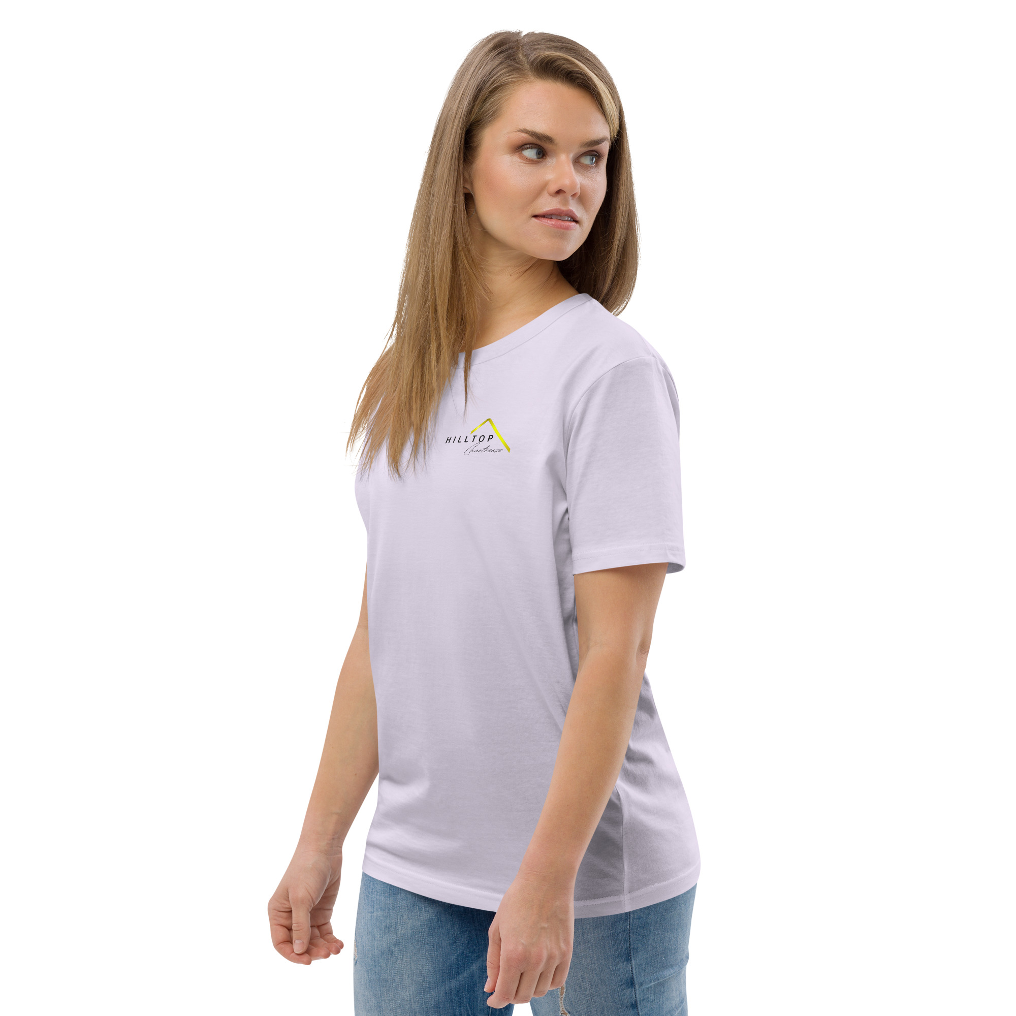 Hilltop Front and Back Logo Tee - Light Colours - Image 61