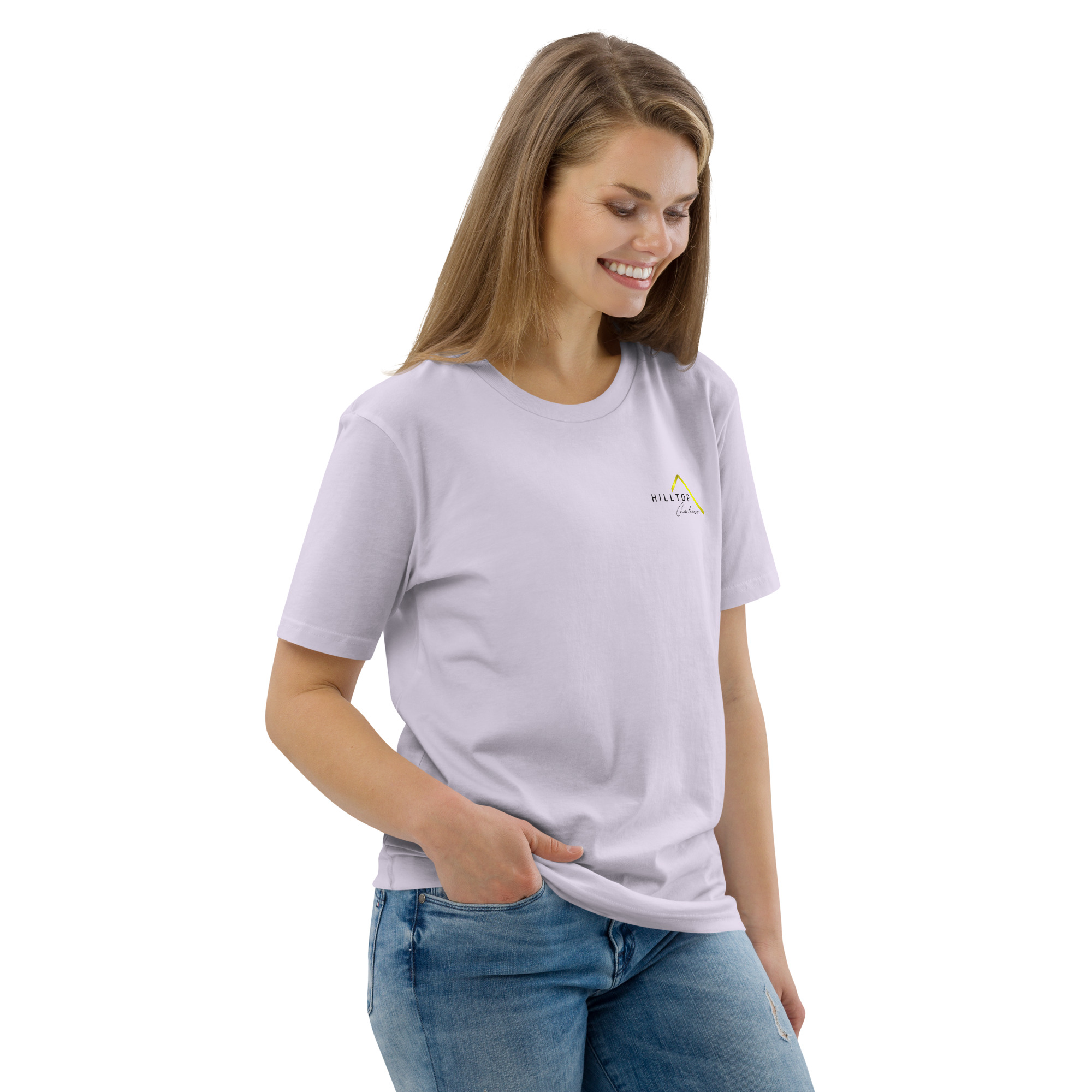 Hilltop Front and Back Logo Tee - Light Colours - Image 62