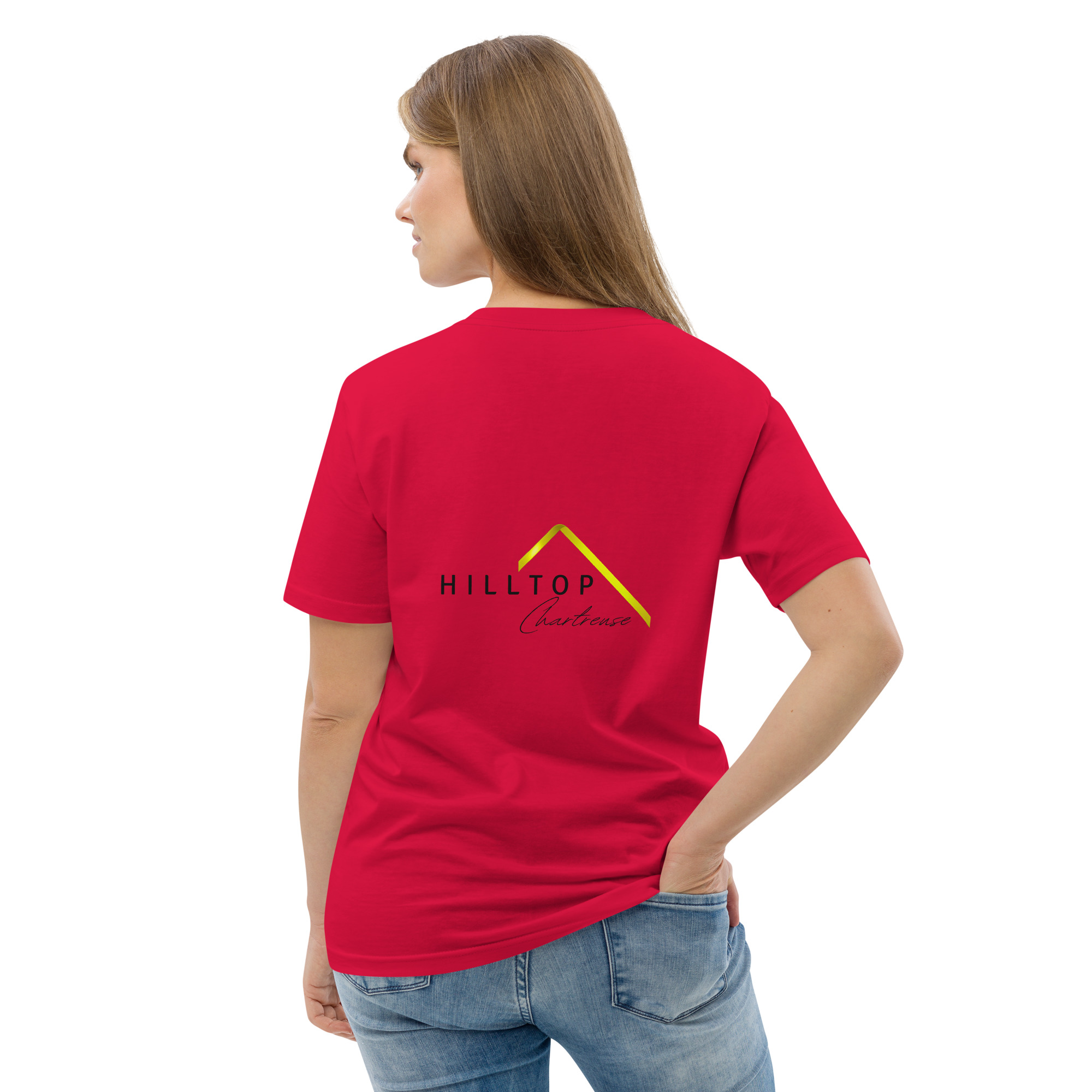 Hilltop Front and Back Logo Tee - Light Colours - Image 4