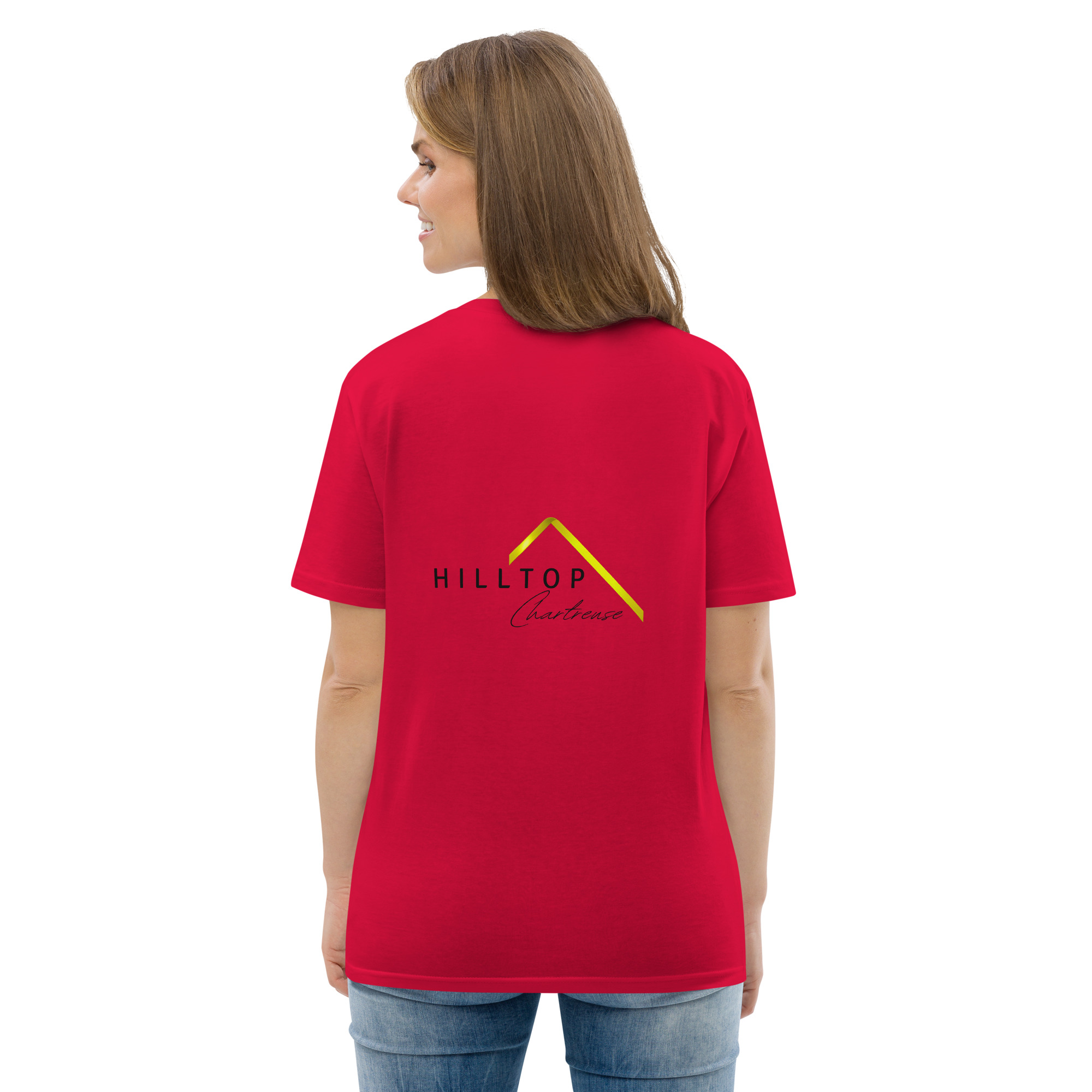 Hilltop Front and Back Logo Tee - Light Colours - Image 3