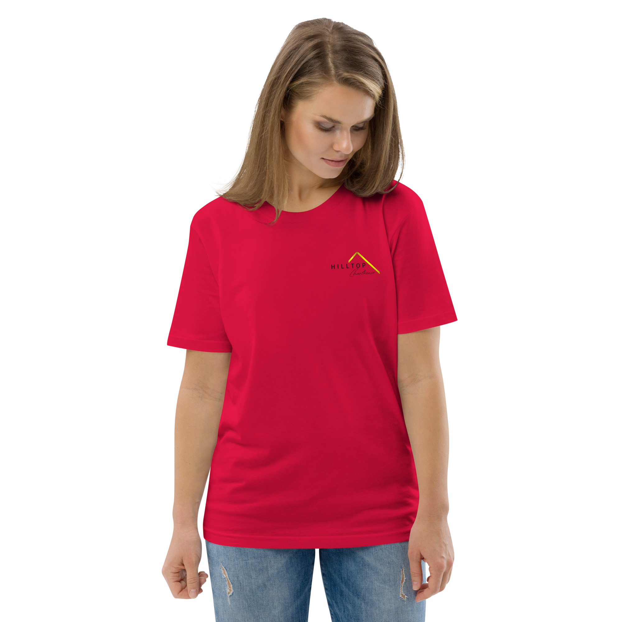 Hilltop Front and Back Logo Tee - Light Colours - Image 2
