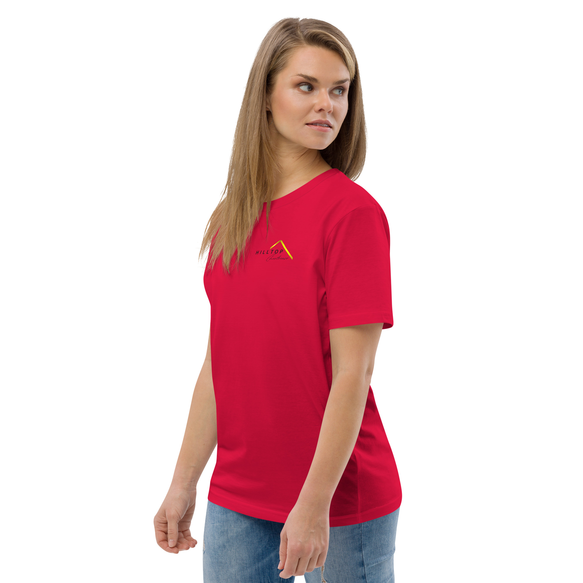 Hilltop Front and Back Logo Tee - Light Colours - Image 5
