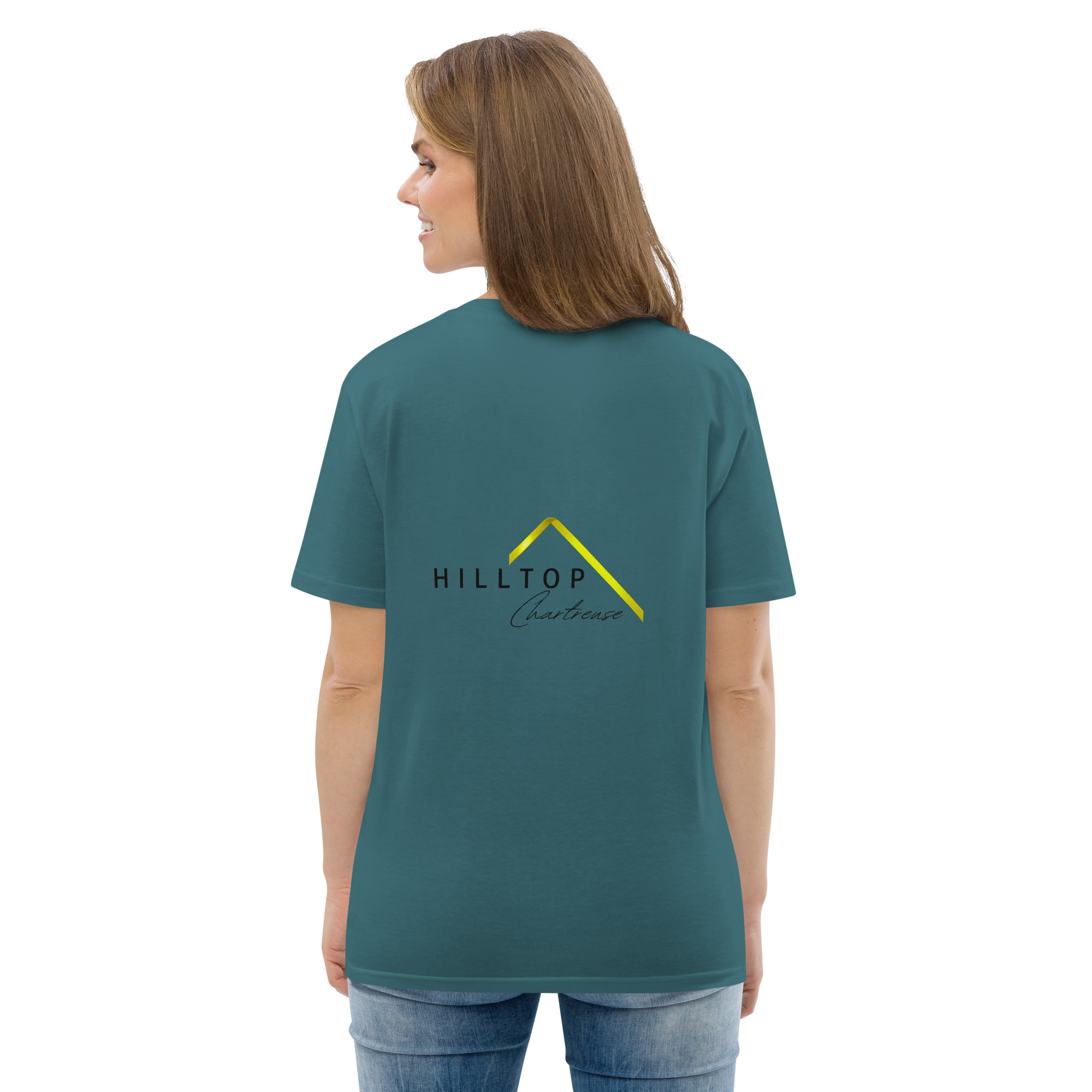 Hilltop Front and Back Logo Tee - Light Colours - Image 11