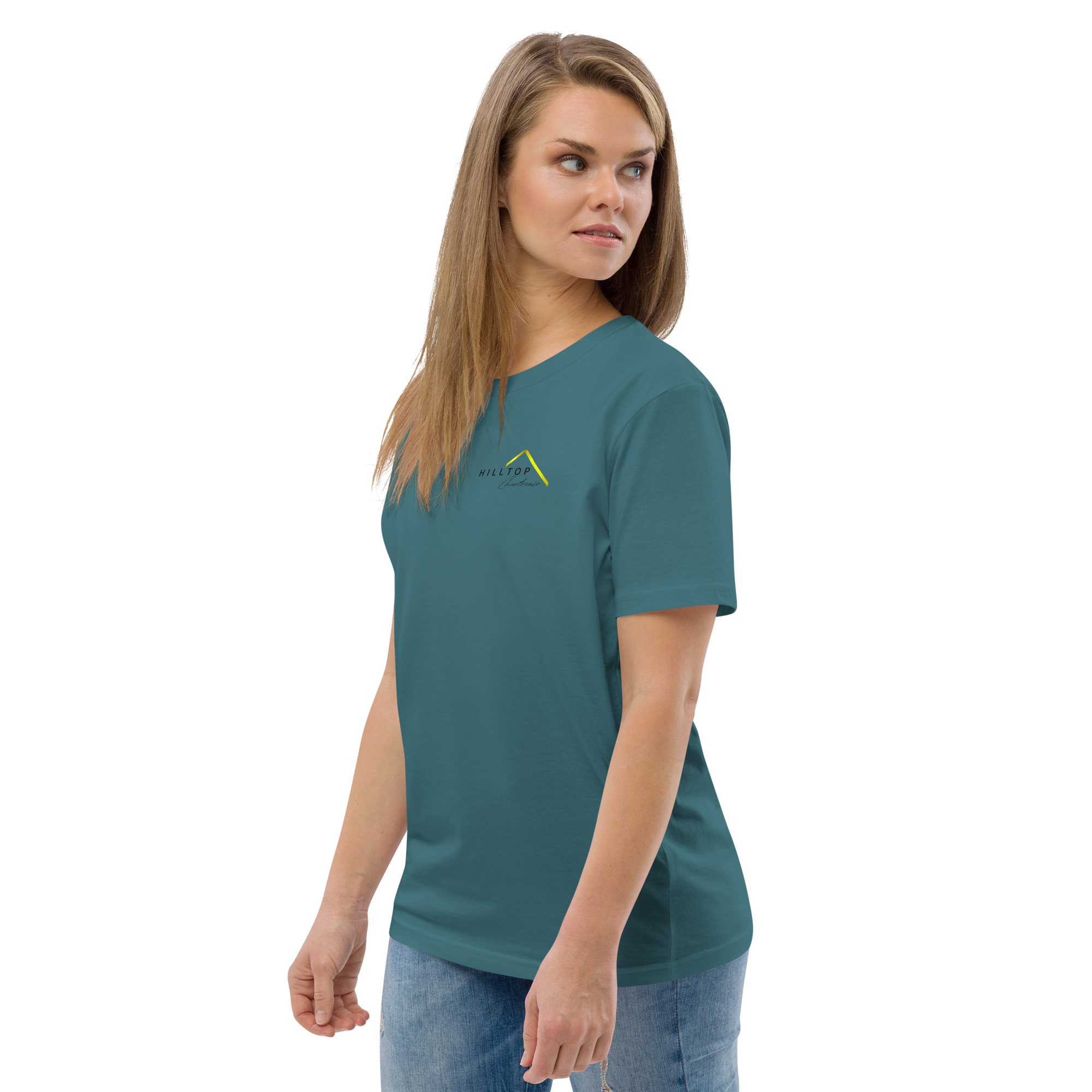 Hilltop Front and Back Logo Tee - Light Colours - Image 13