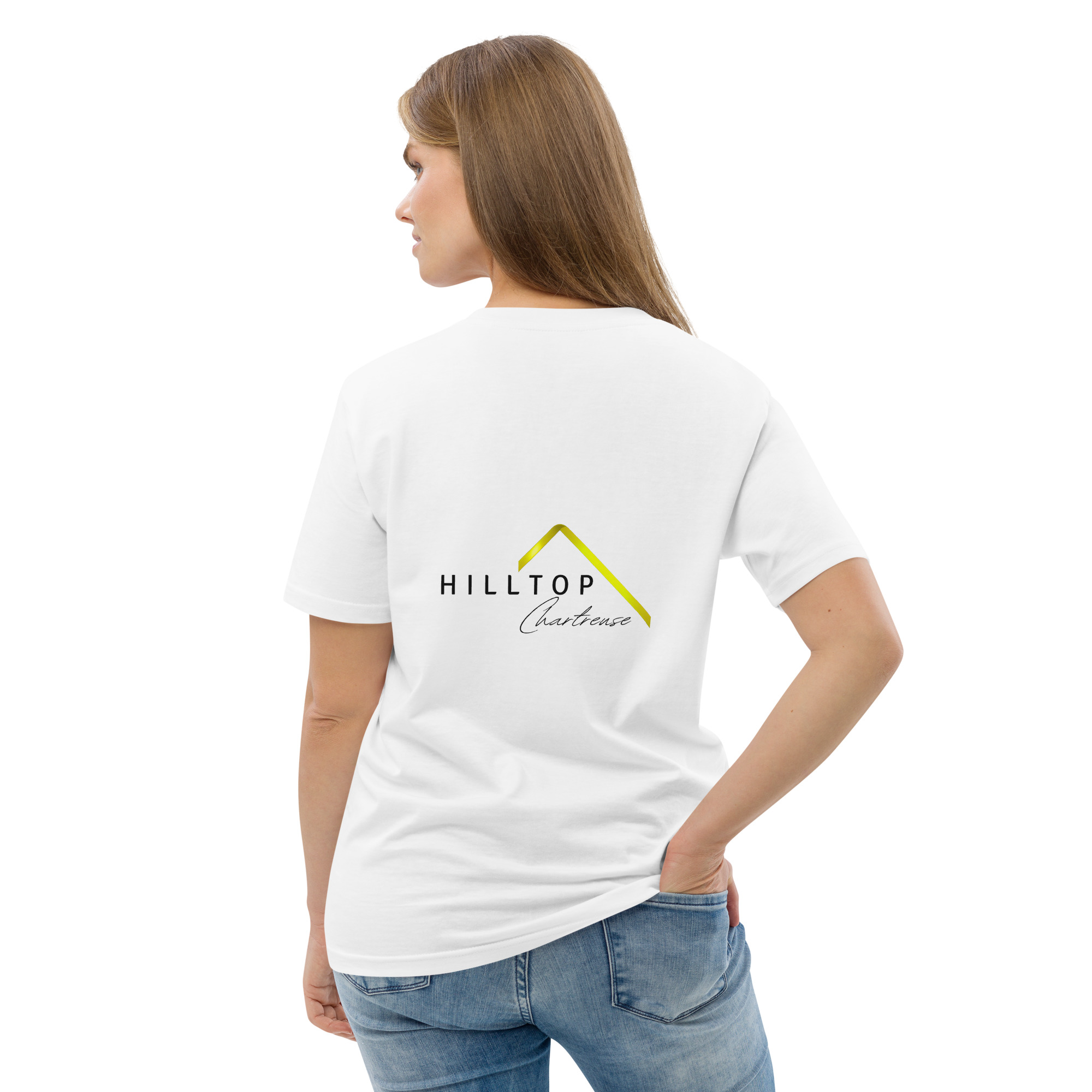 Hilltop Front and Back Logo Tee - Light Colours - Image 68