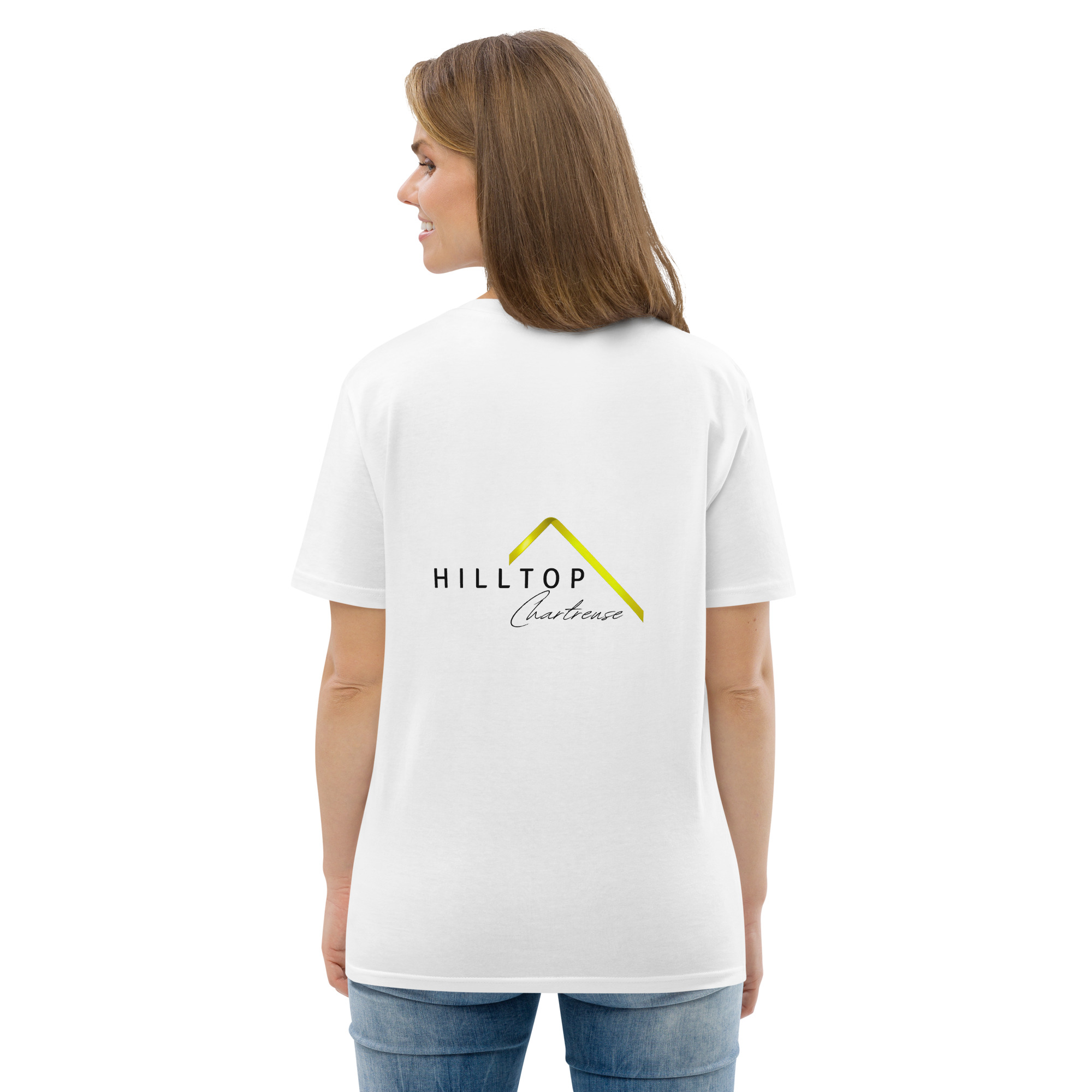 Hilltop Front and Back Logo Tee - Light Colours - Image 67