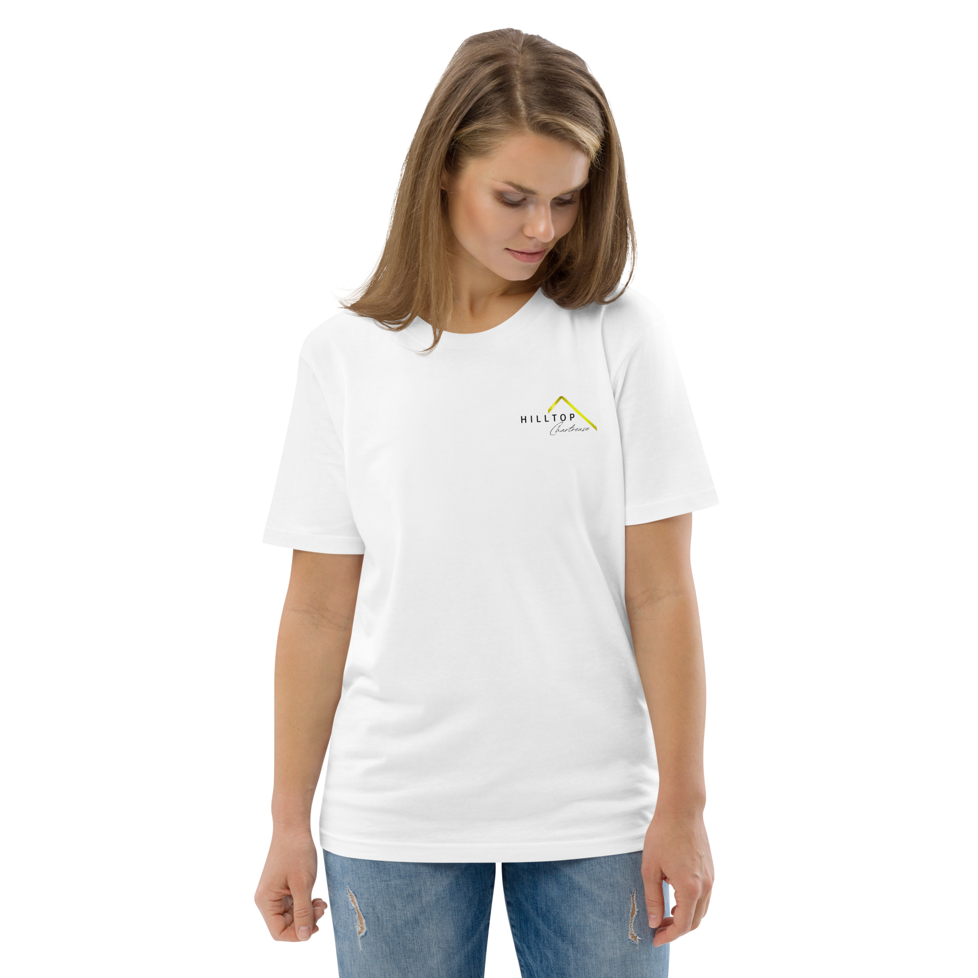 Hilltop Front and Back Logo Tee - Light Colours - Image 66
