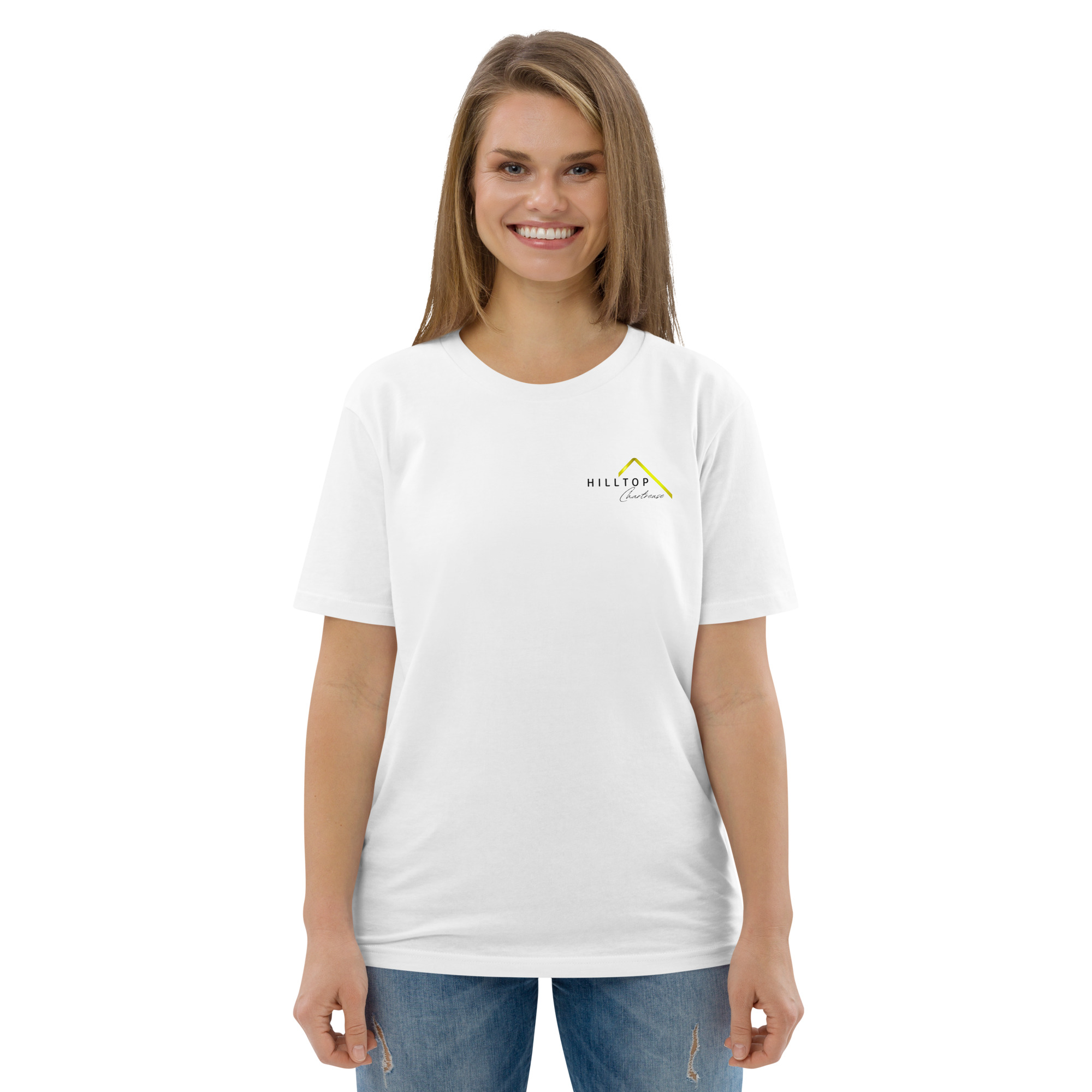 Hilltop Front and Back Logo Tee - Light Colours - Image 65