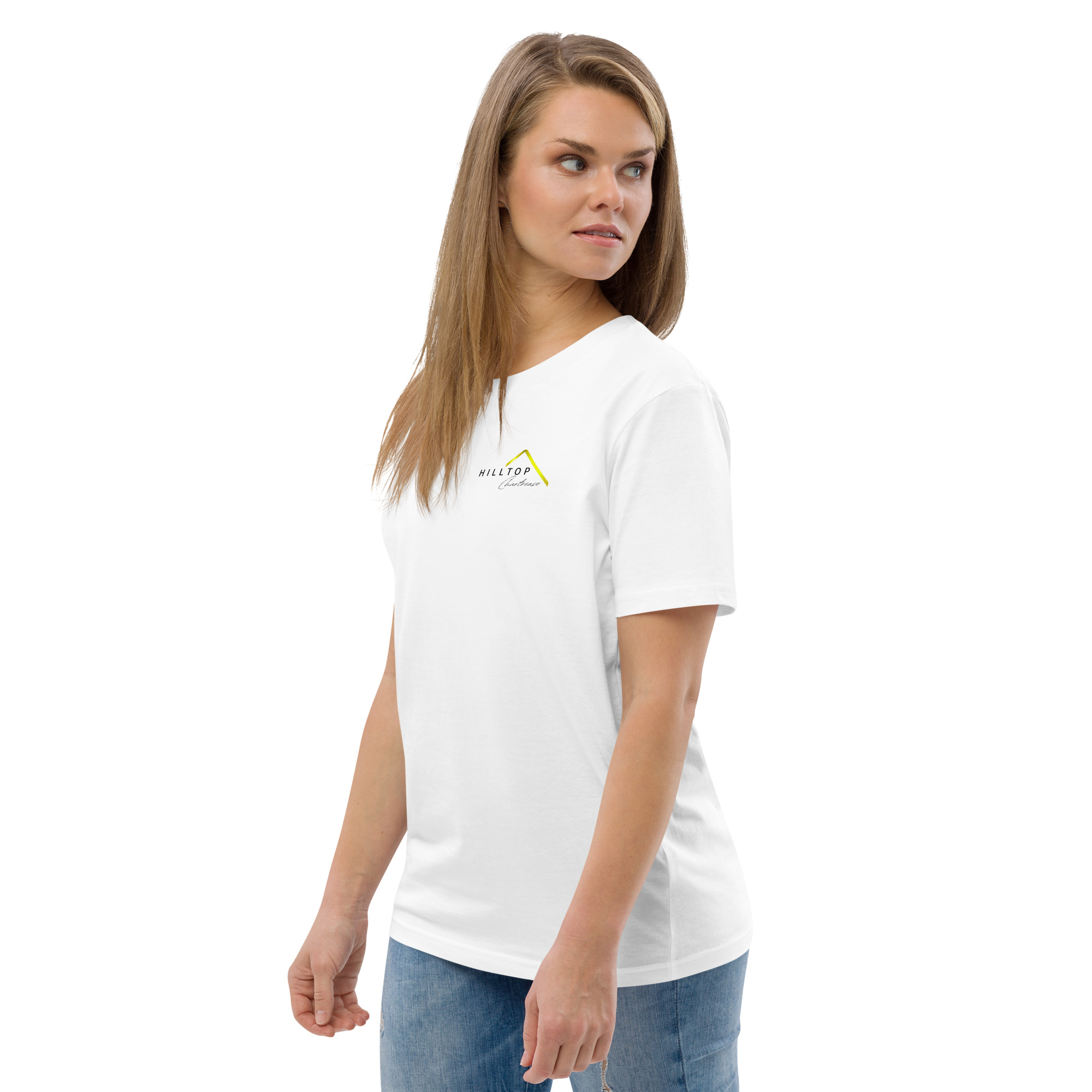 Hilltop Front and Back Logo Tee - Light Colours - Image 69